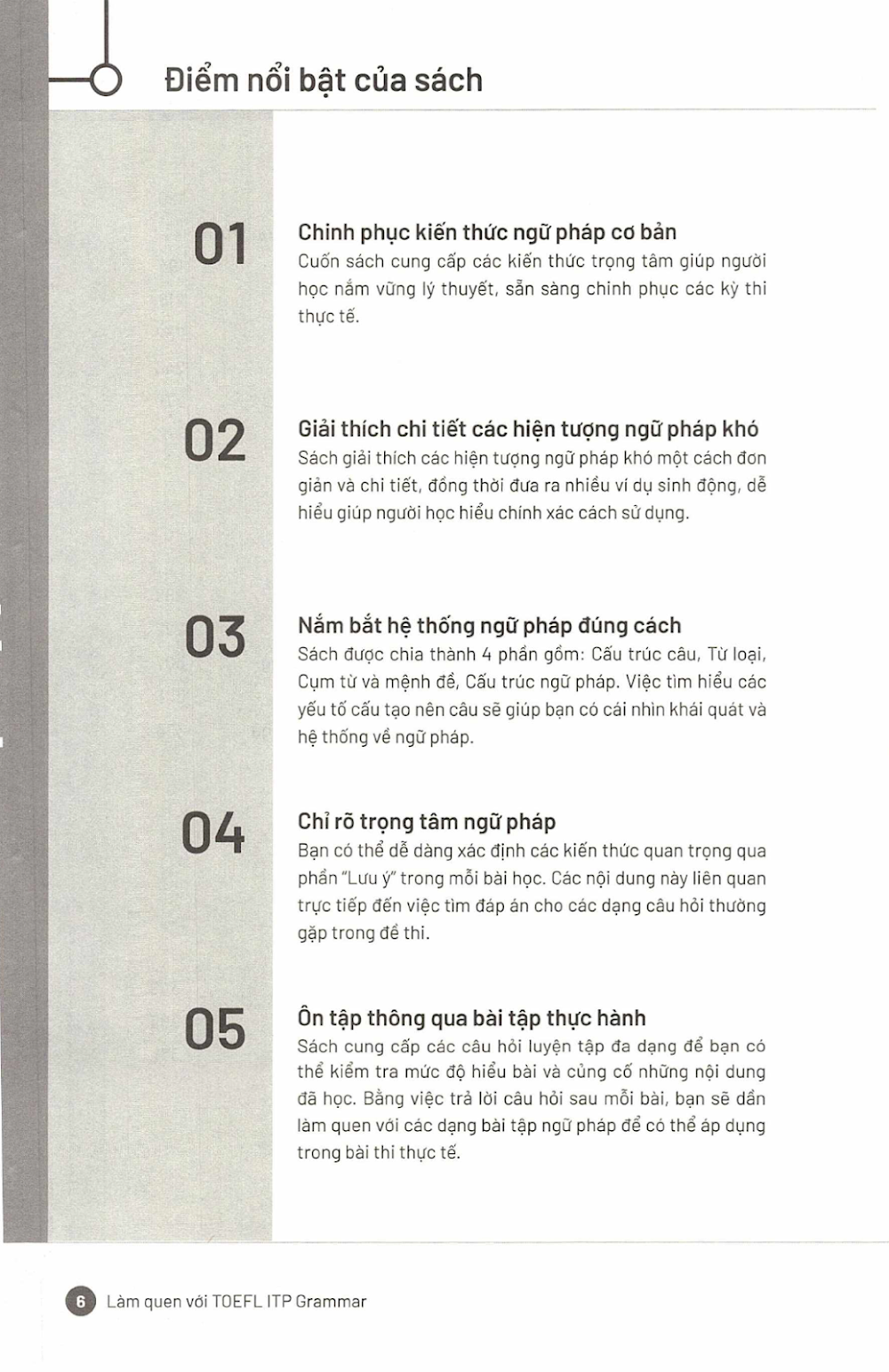 làm quen với toefl itp grammar