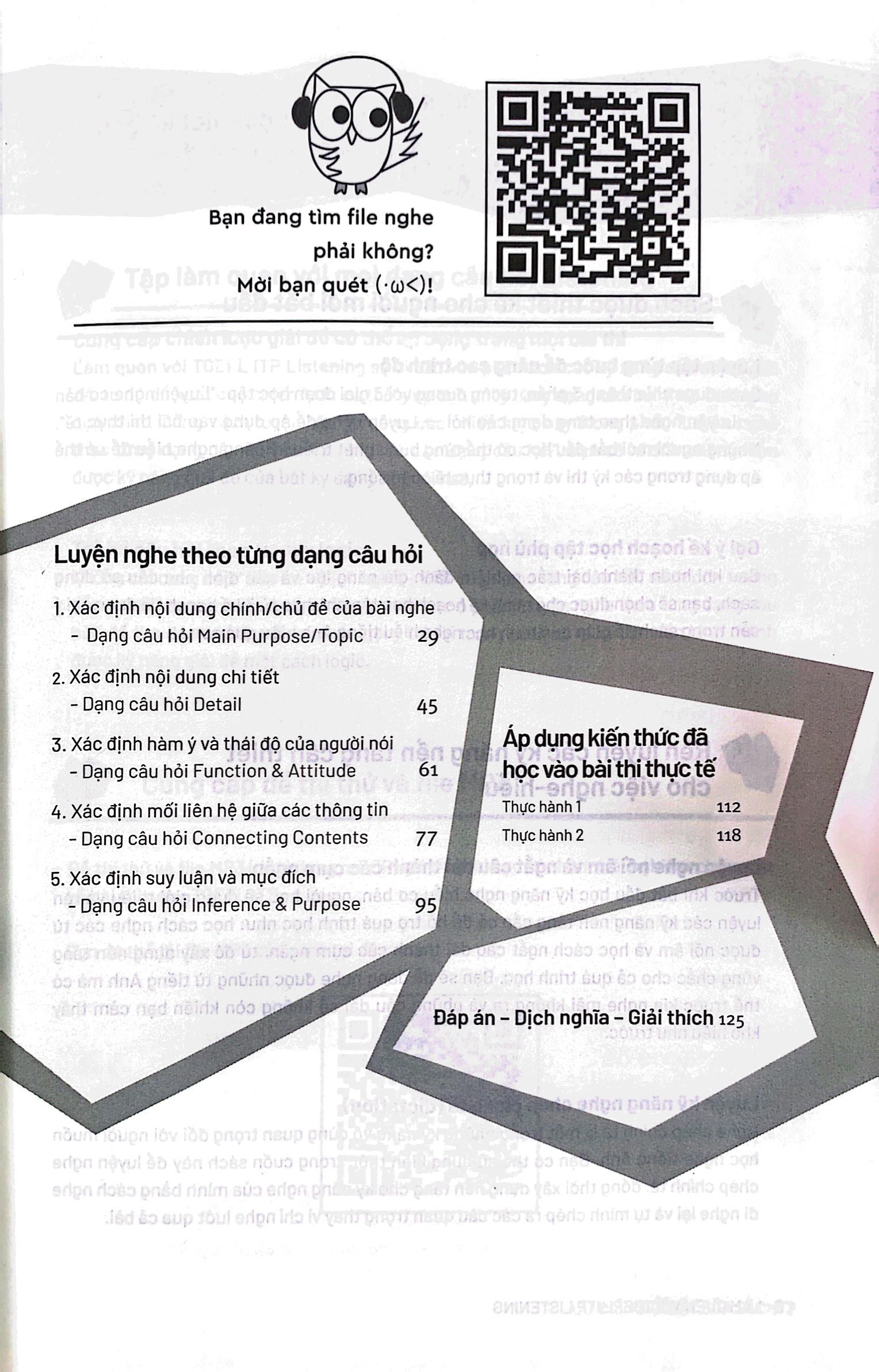 làm quen với toefl itp listening