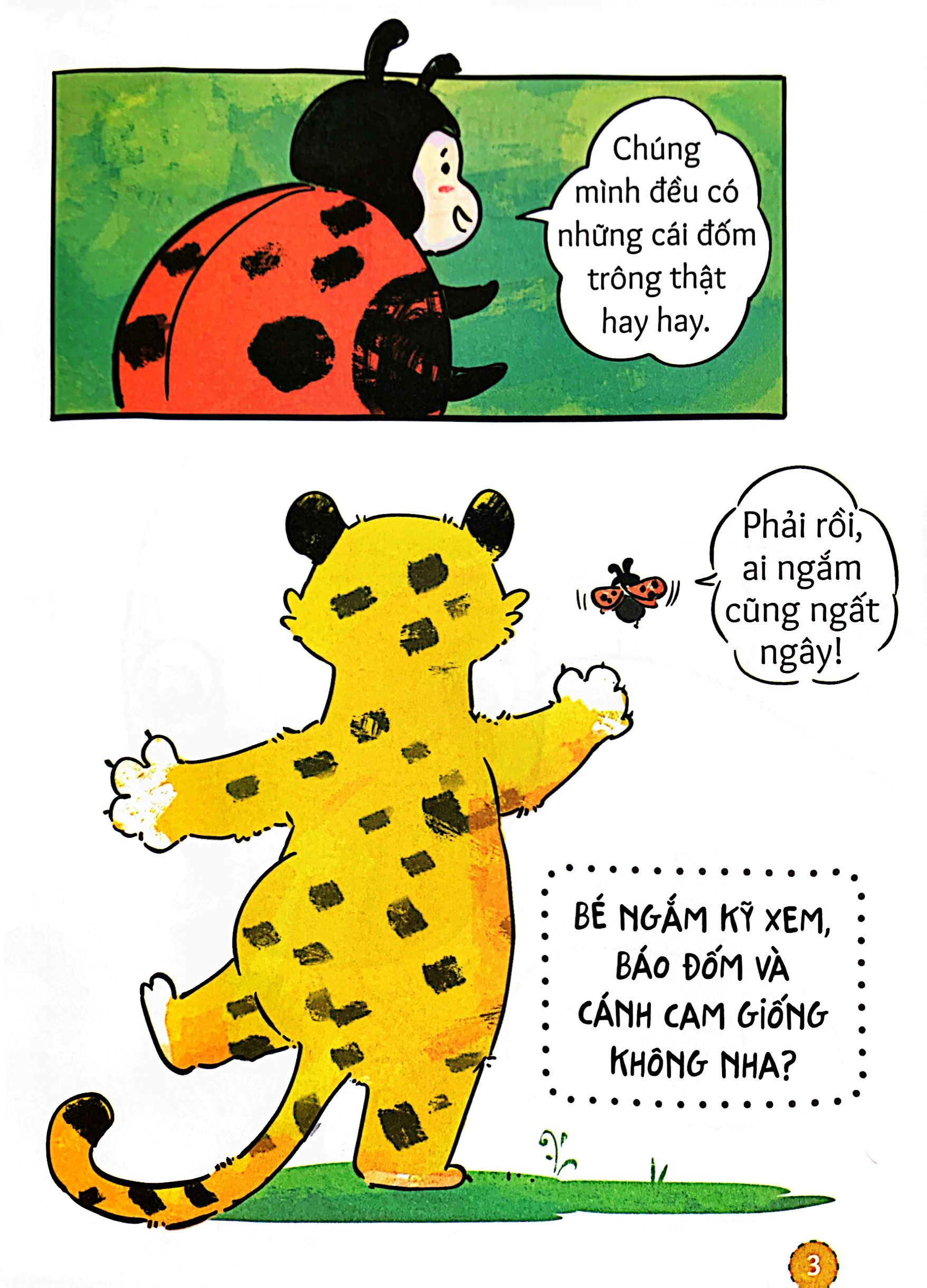 làm quen với xung quanh - chúng mình giống nhau thật không?