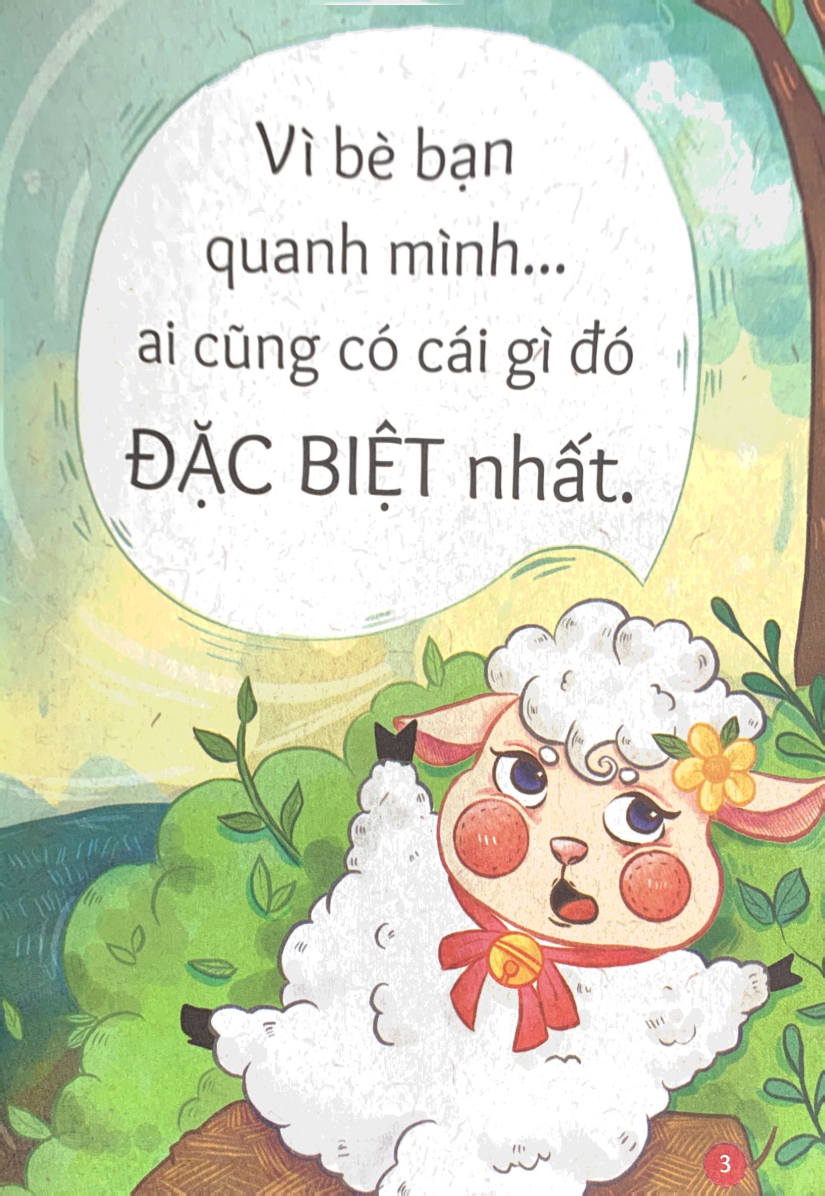 làm quen với xung quanh - mình có cái gì đặc biệt nhỉ?