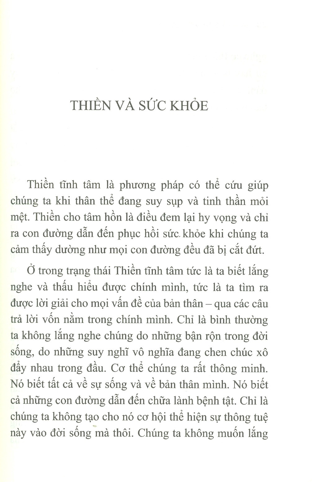 làm sạch tâm hồn - các bài tập thiền (tái bản 2024)