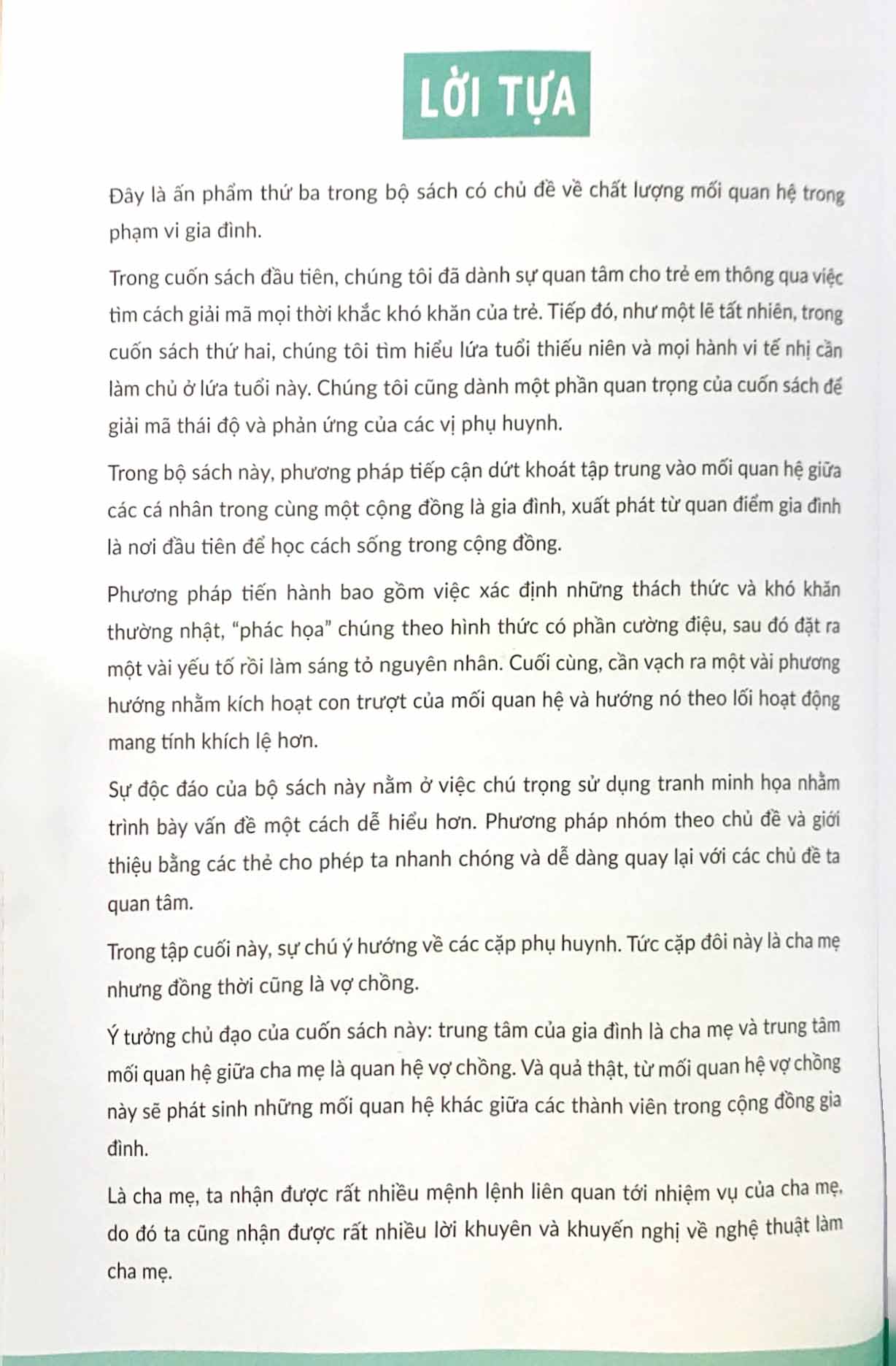làm sao để cha mẹ thôi khủng hoảng