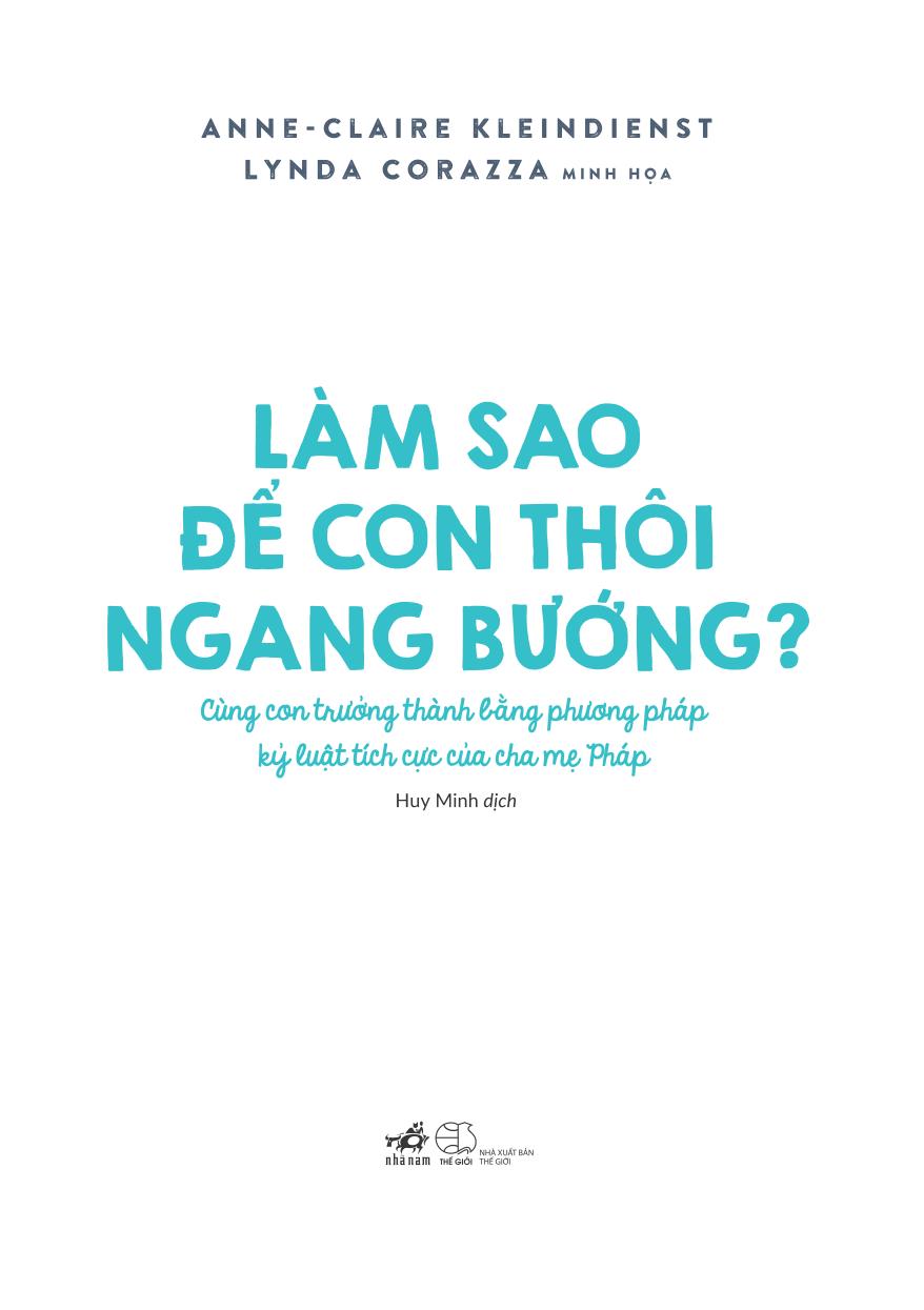 làm sao để con thôi ngang bướng