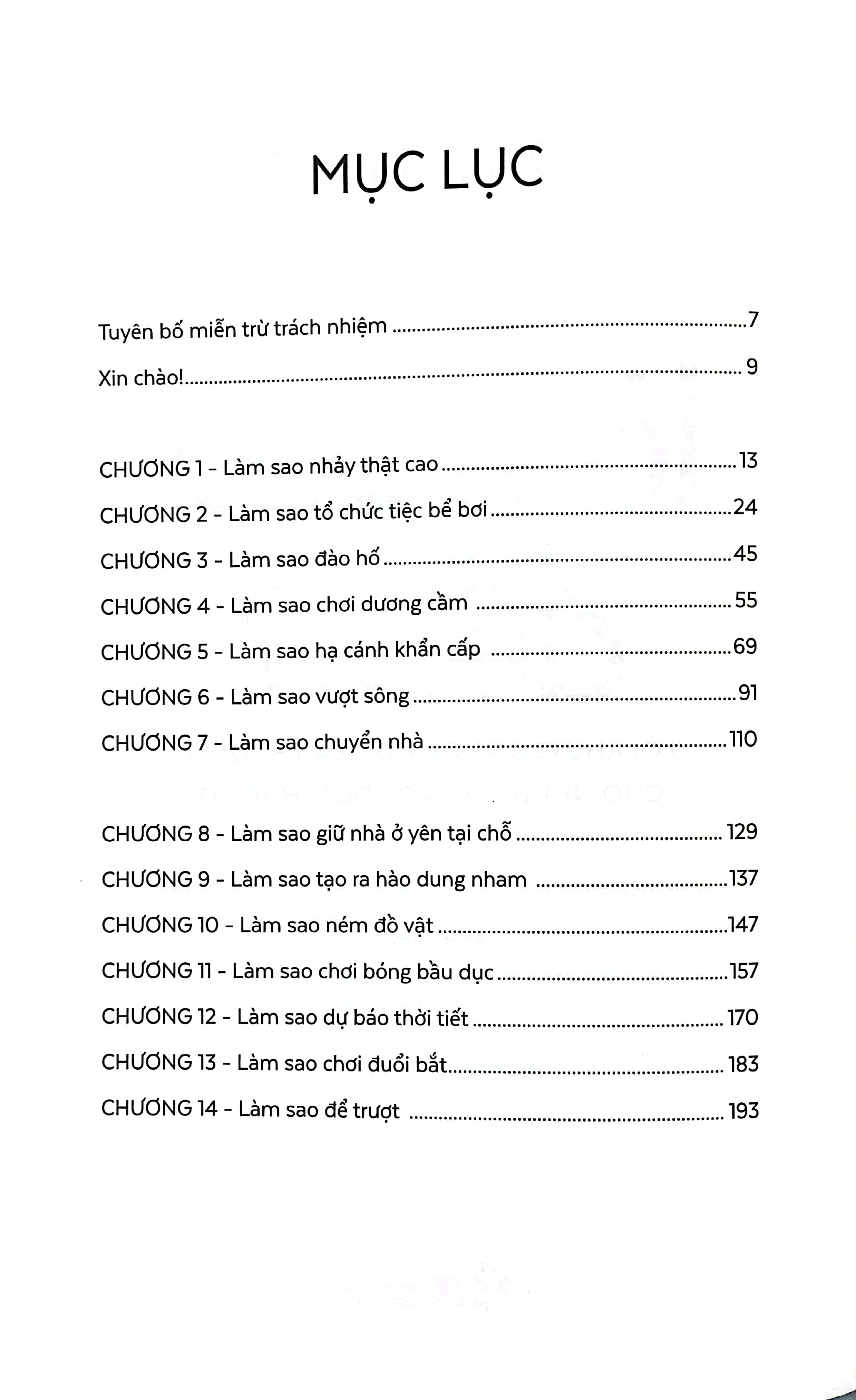 làm sao để…? - lời khuyên khoa học lạ thường cho những vấn đề đời thường