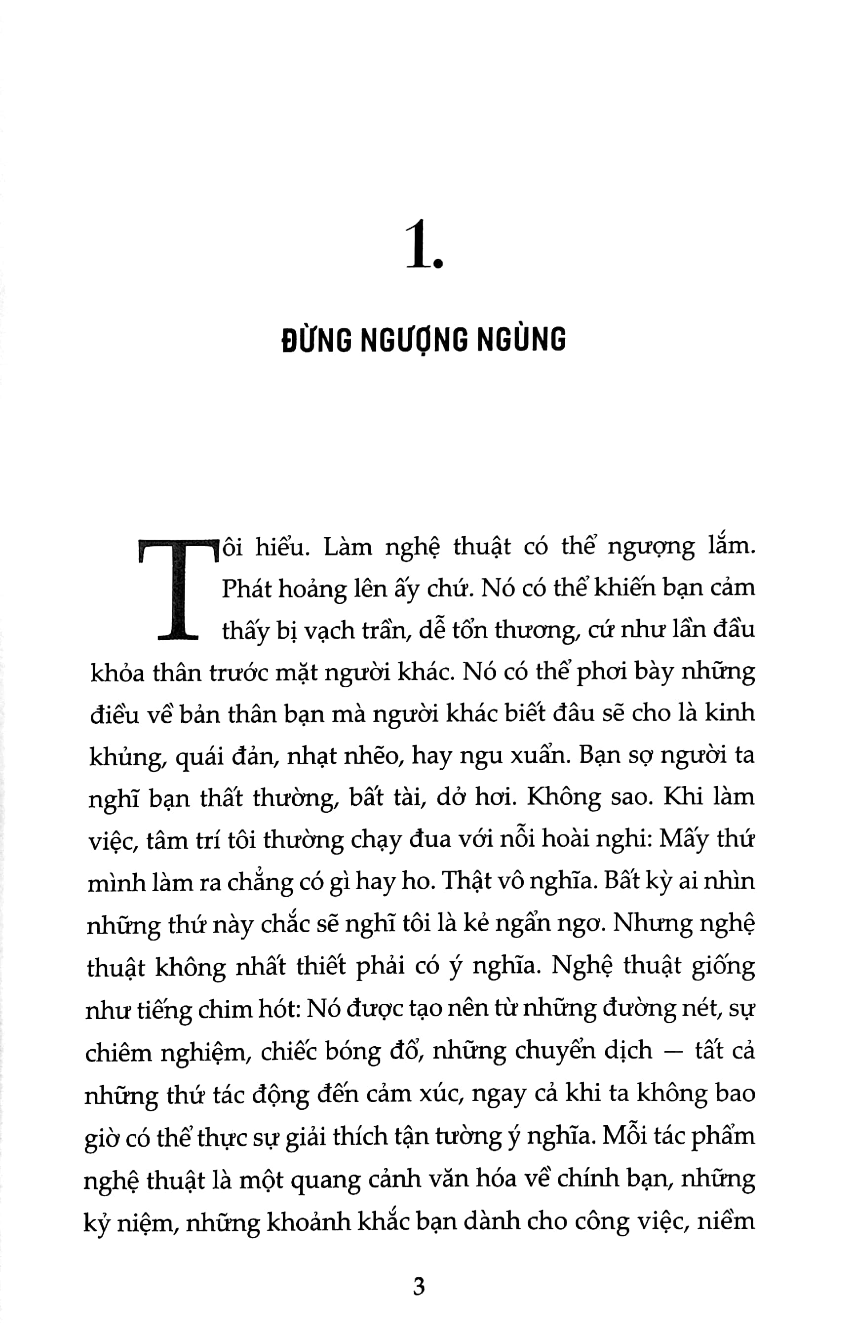 làm sao để trở thành một nghệ sỹ