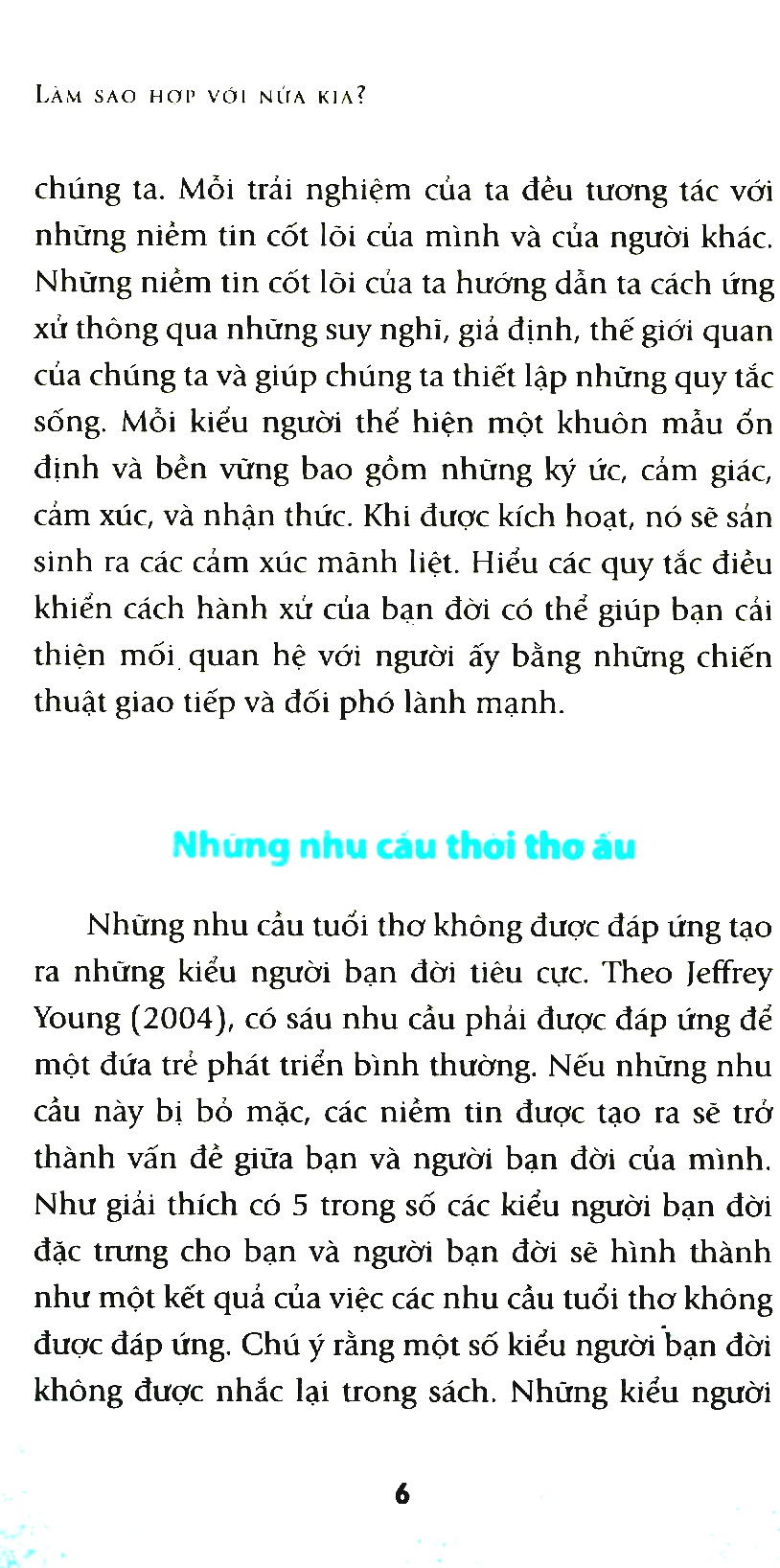 làm sao hợp với nửa kia