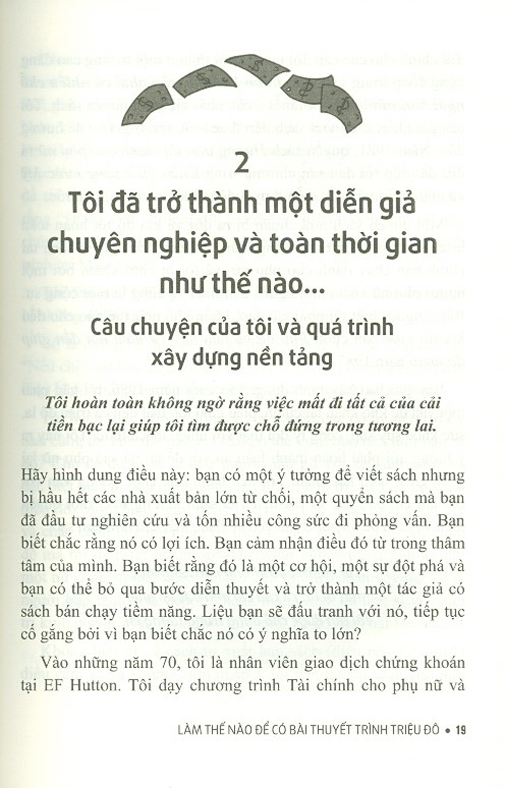 làm thế nào để có bài thuyết trình triệu đô