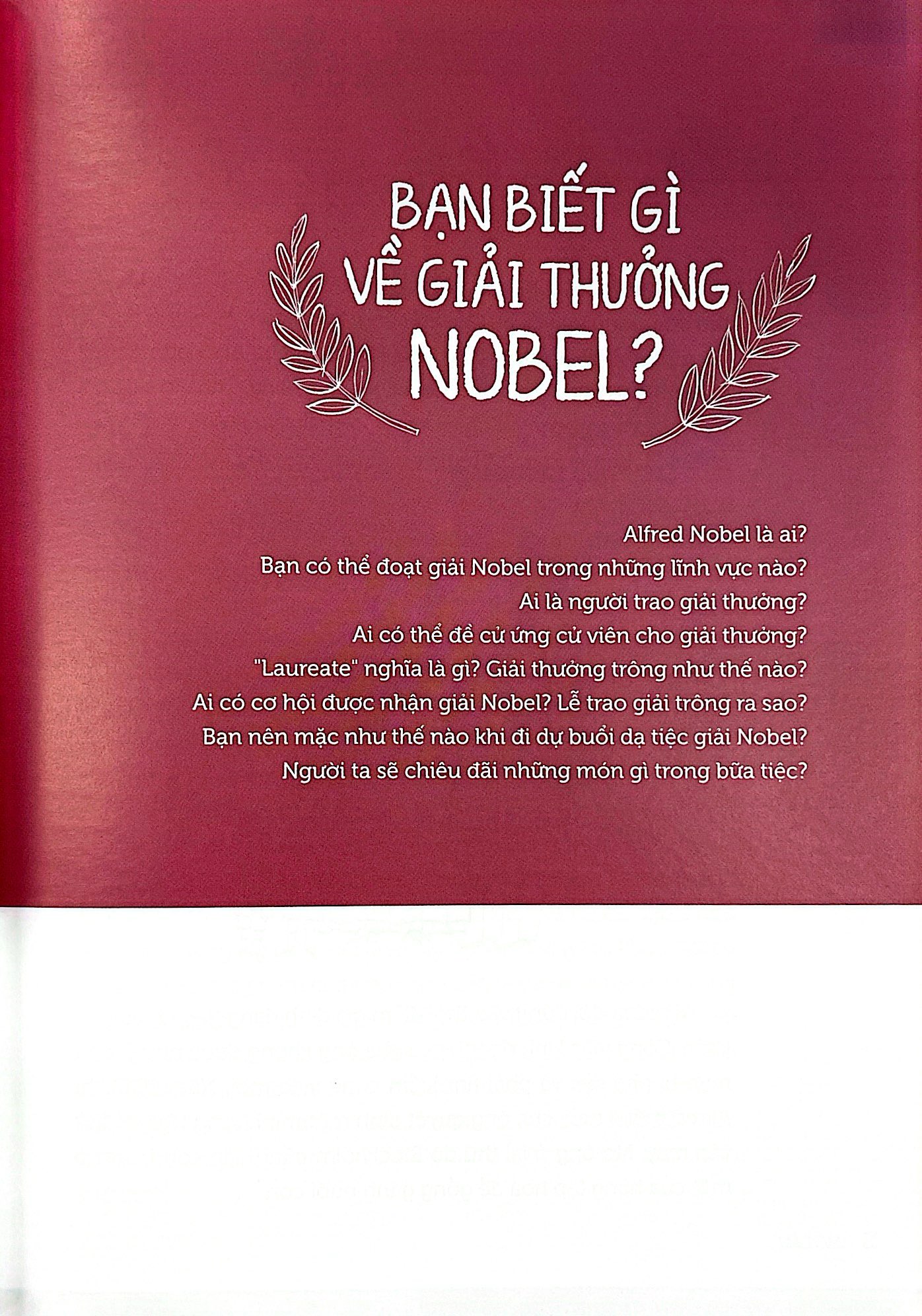làm thế nào để đoạt giải nobel?