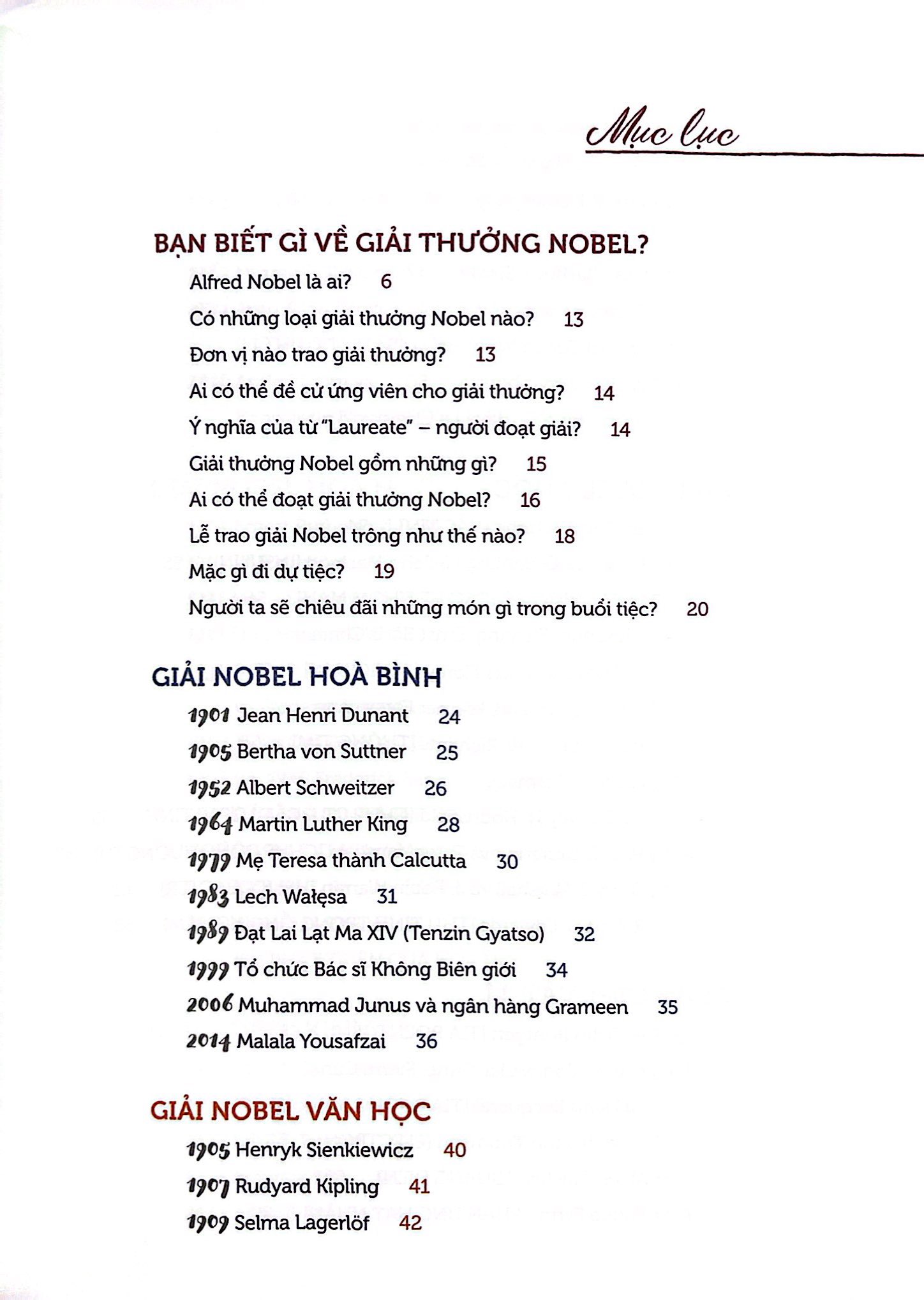 làm thế nào để đoạt giải nobel?