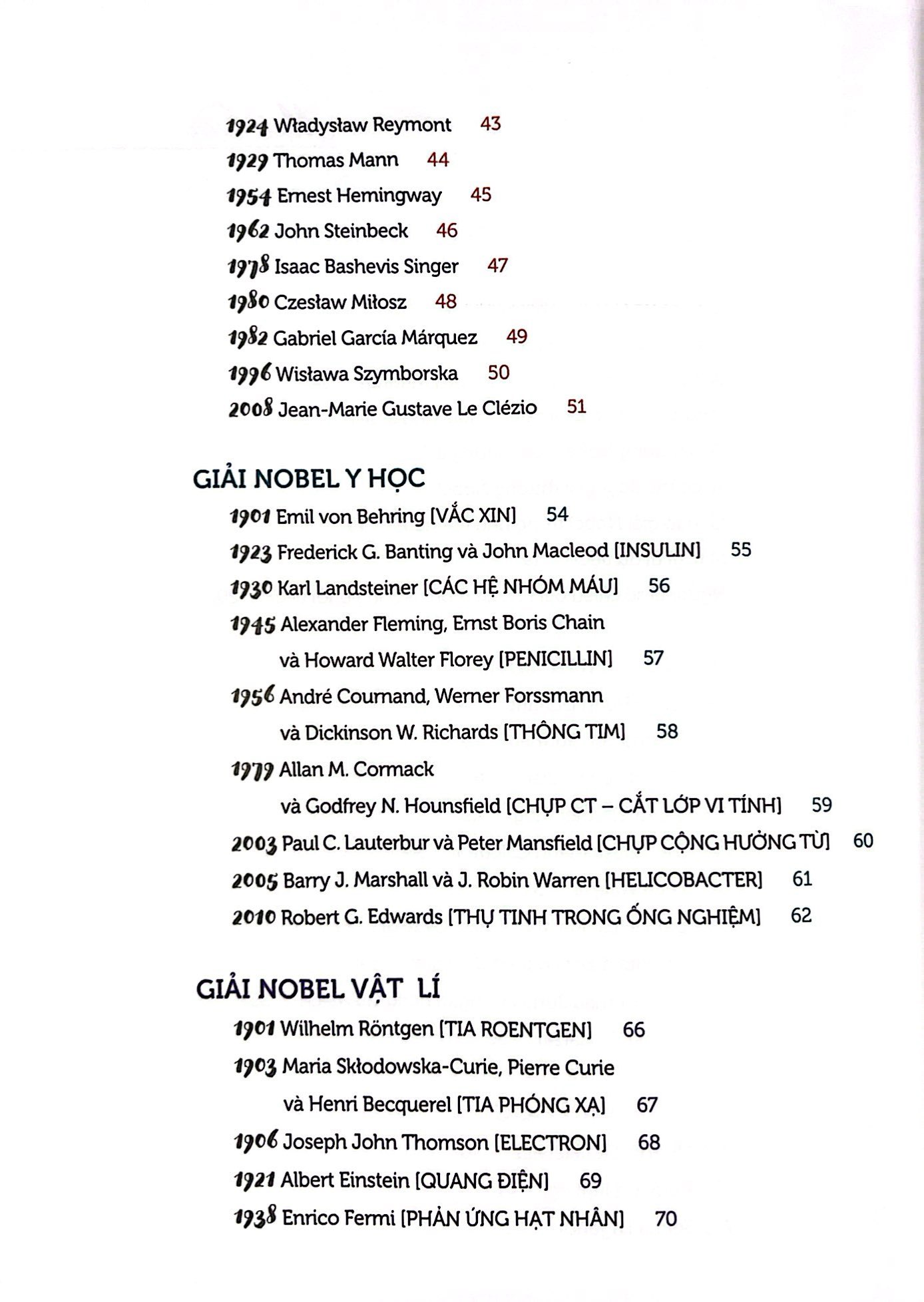 làm thế nào để đoạt giải nobel?