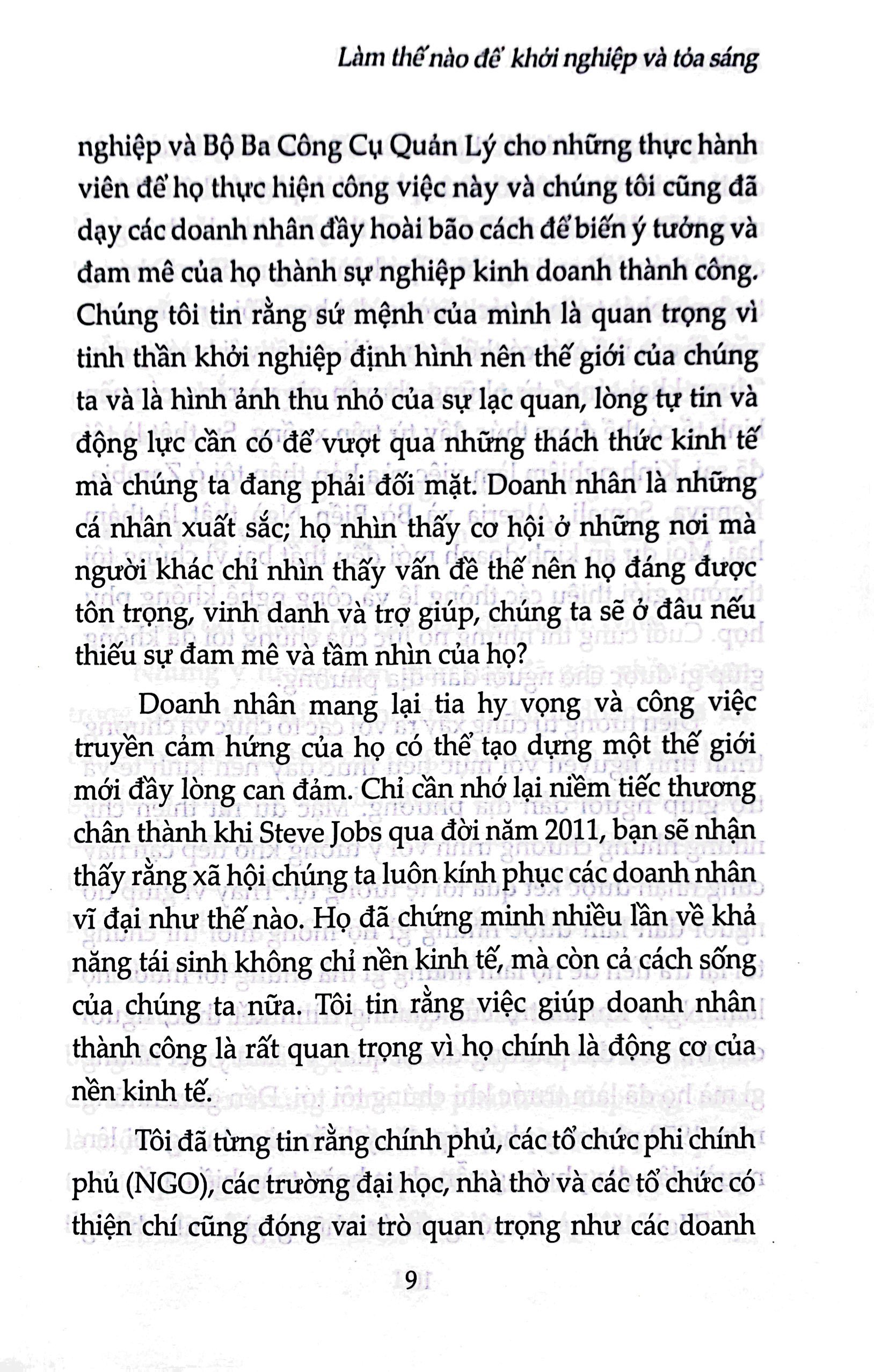 làm thế nào để khởi nghiệp và tỏa sáng