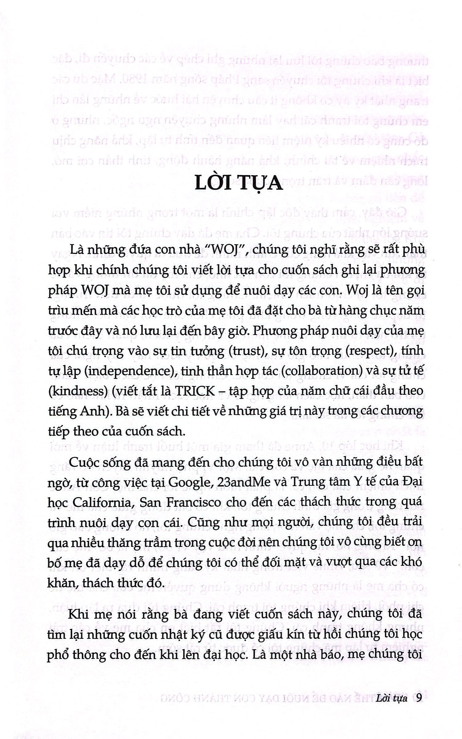 làm thế nào để nuôi dạy con thành công