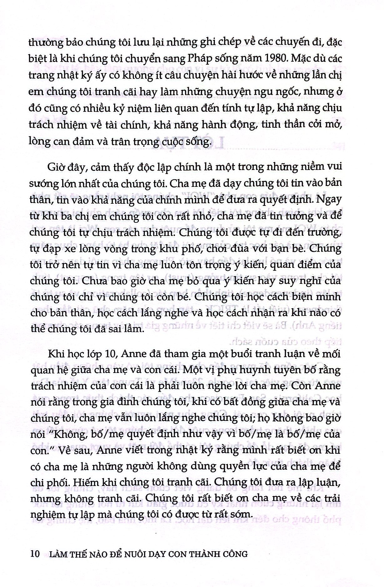 làm thế nào để nuôi dạy con thành công