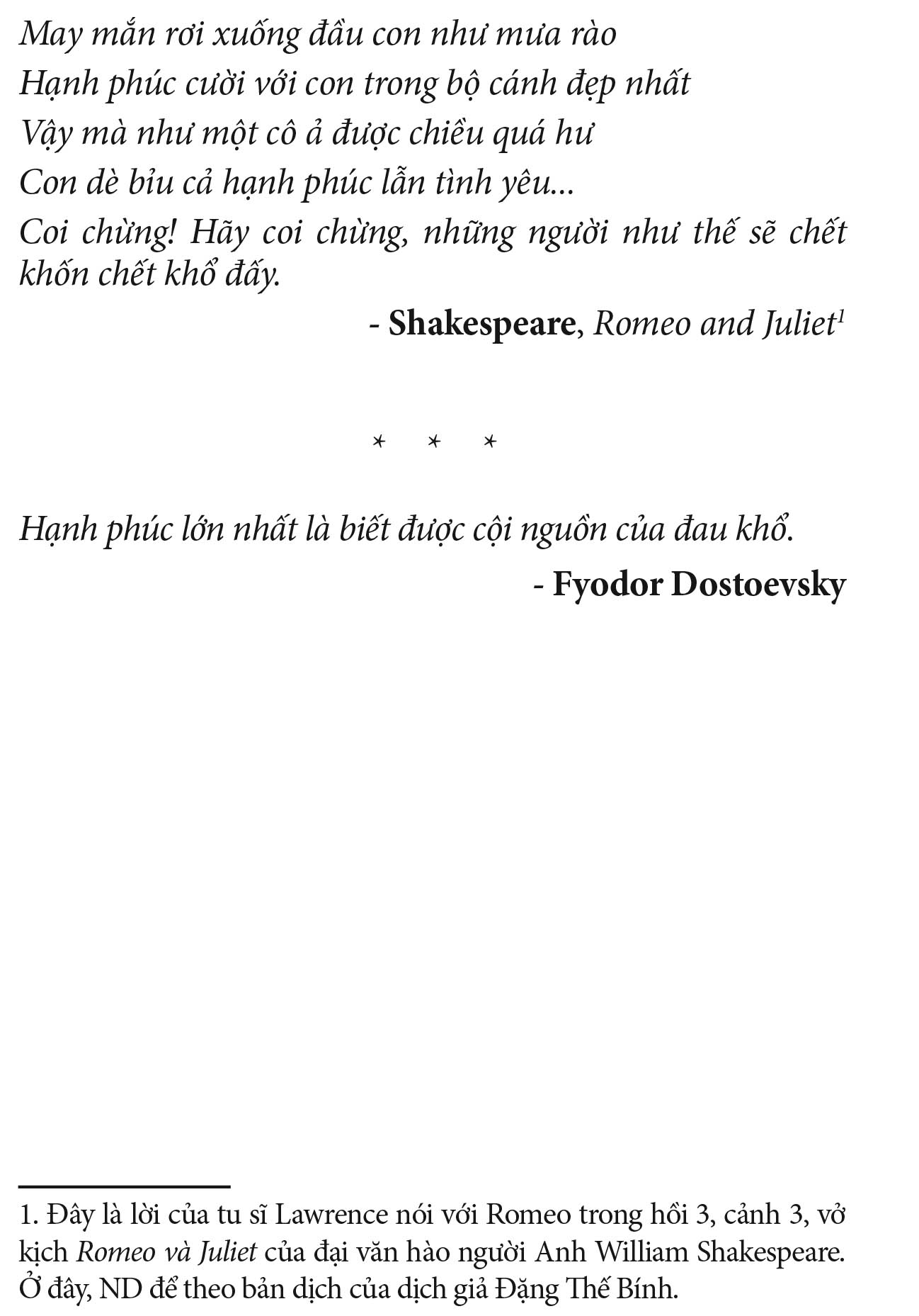 làm thế nào để sống khổ sở?