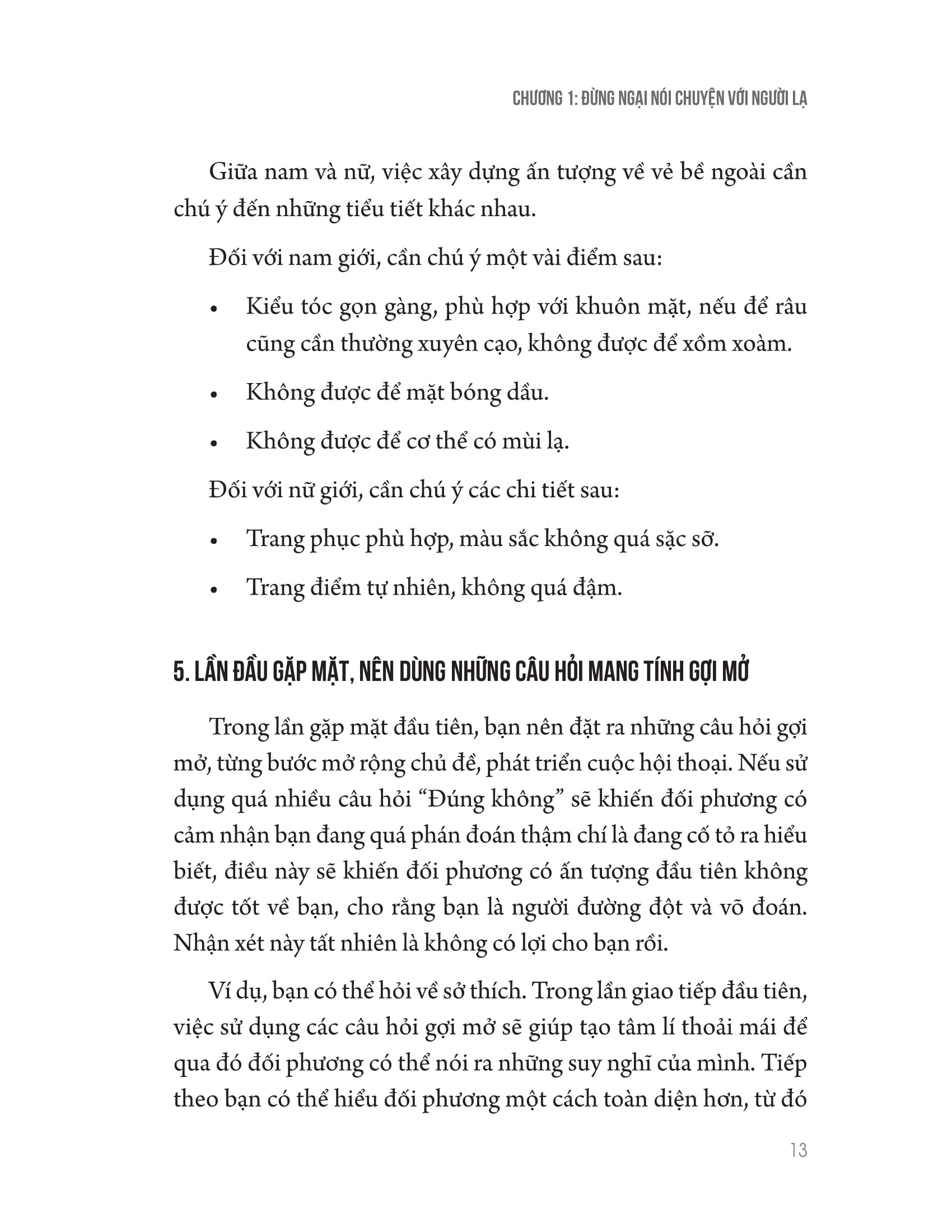 làm thế nào để thể hiện bản thân trong đối thoại