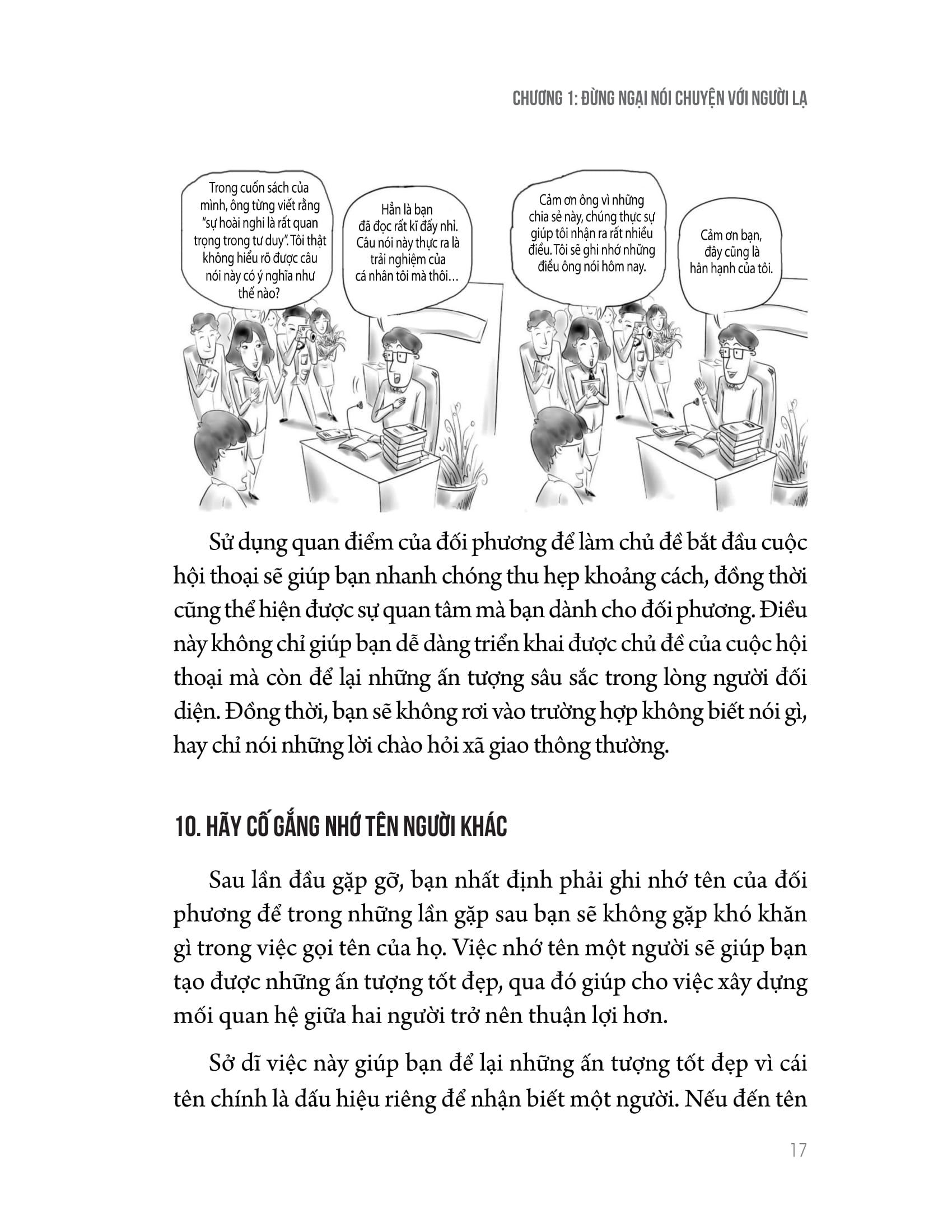 làm thế nào để thể hiện bản thân trong đối thoại