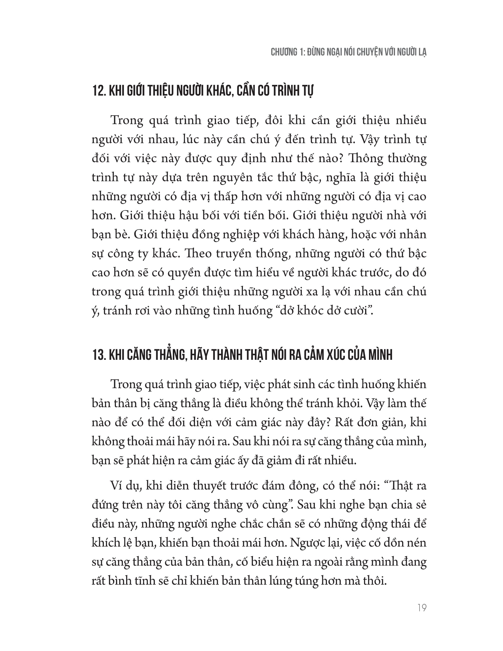 làm thế nào để thể hiện bản thân trong đối thoại