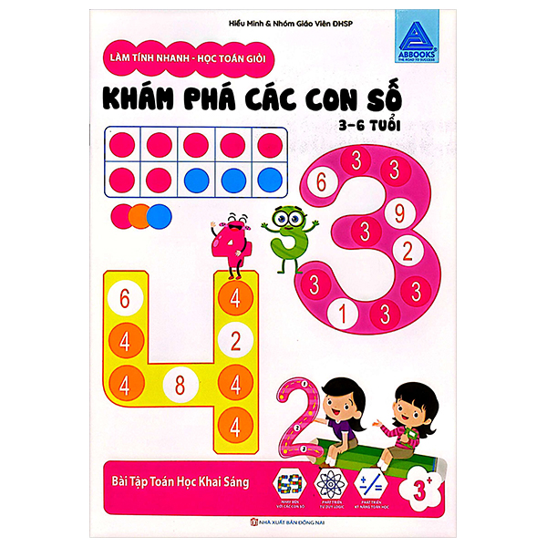 Lam  Tinh Nhanh - Hoc Toan Gioi - Kham Pha Cac Con So 3-6 Tuoi - Bai Tap Toan Hoc Khai Sang