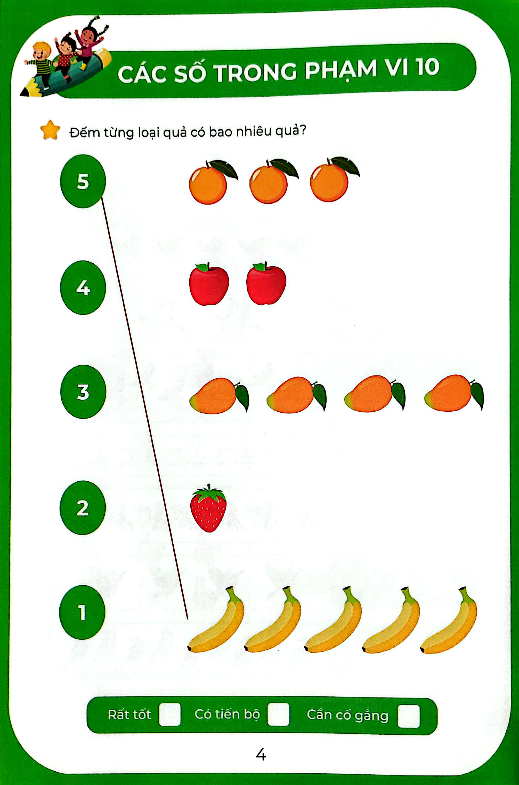 Lam  Tinh Nhanh - Hoc Toan Gioi - Nhan Biet So Va Lam Quen Voi Cac Phep Tinh - Bai Tap Toan Hoc Khai Sang