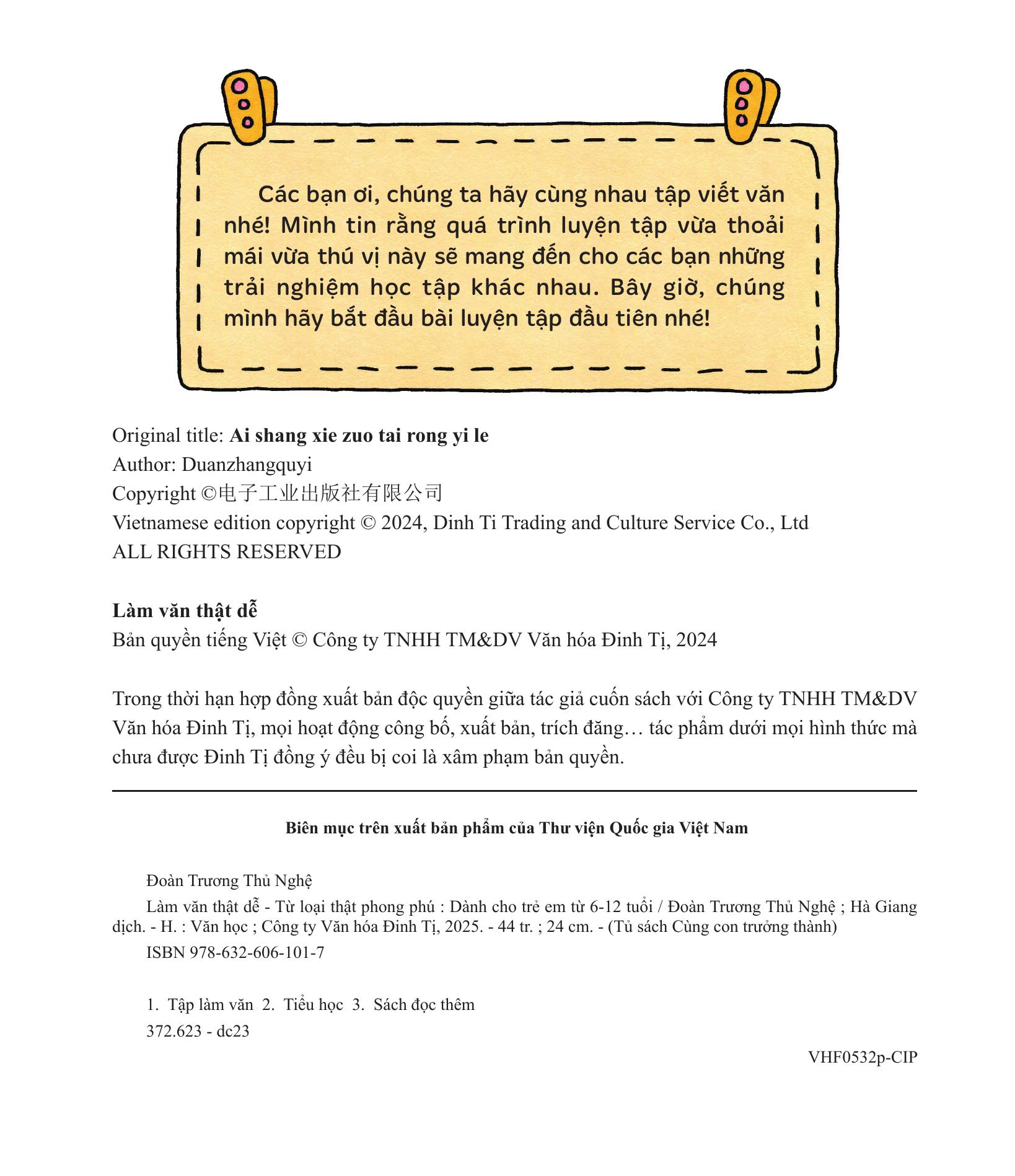 Lam Van That De - Tu Loai That Phong Phu