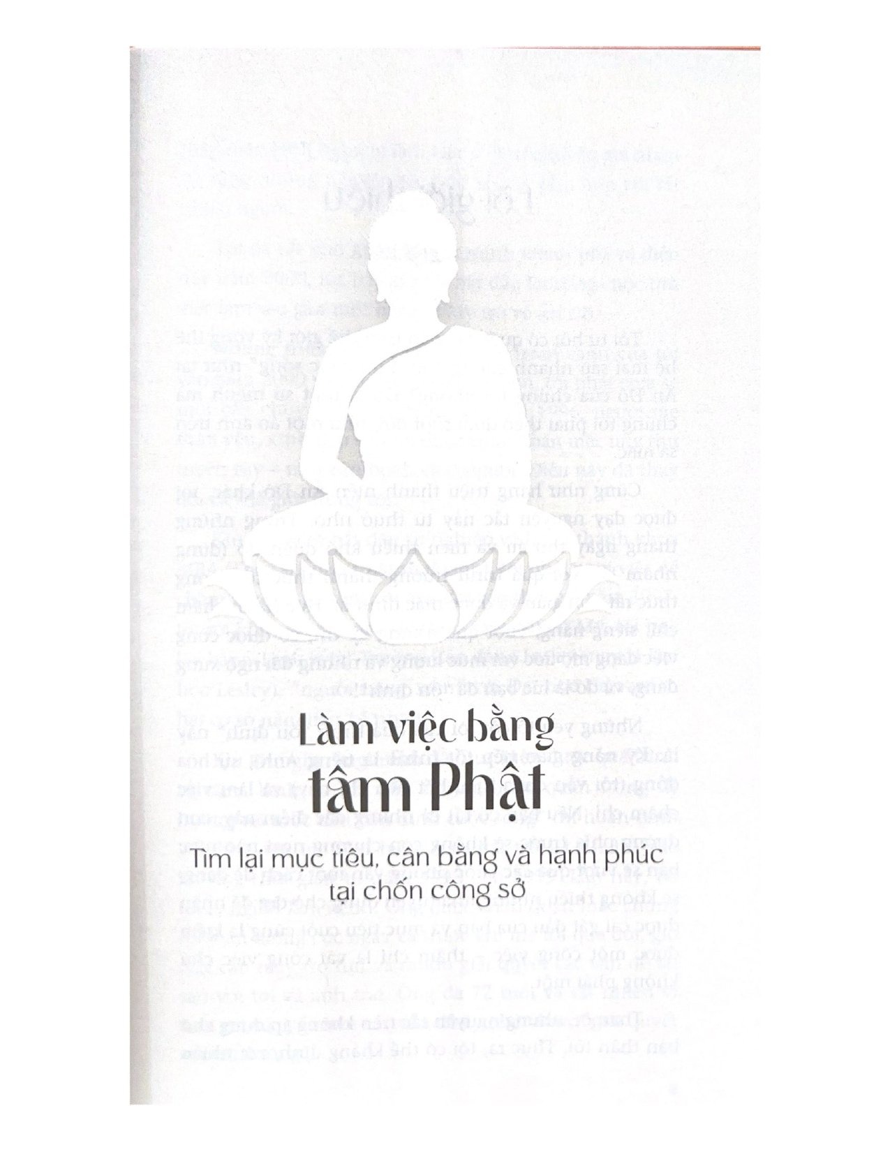 làm việc bằng tâm phật - buddha at work