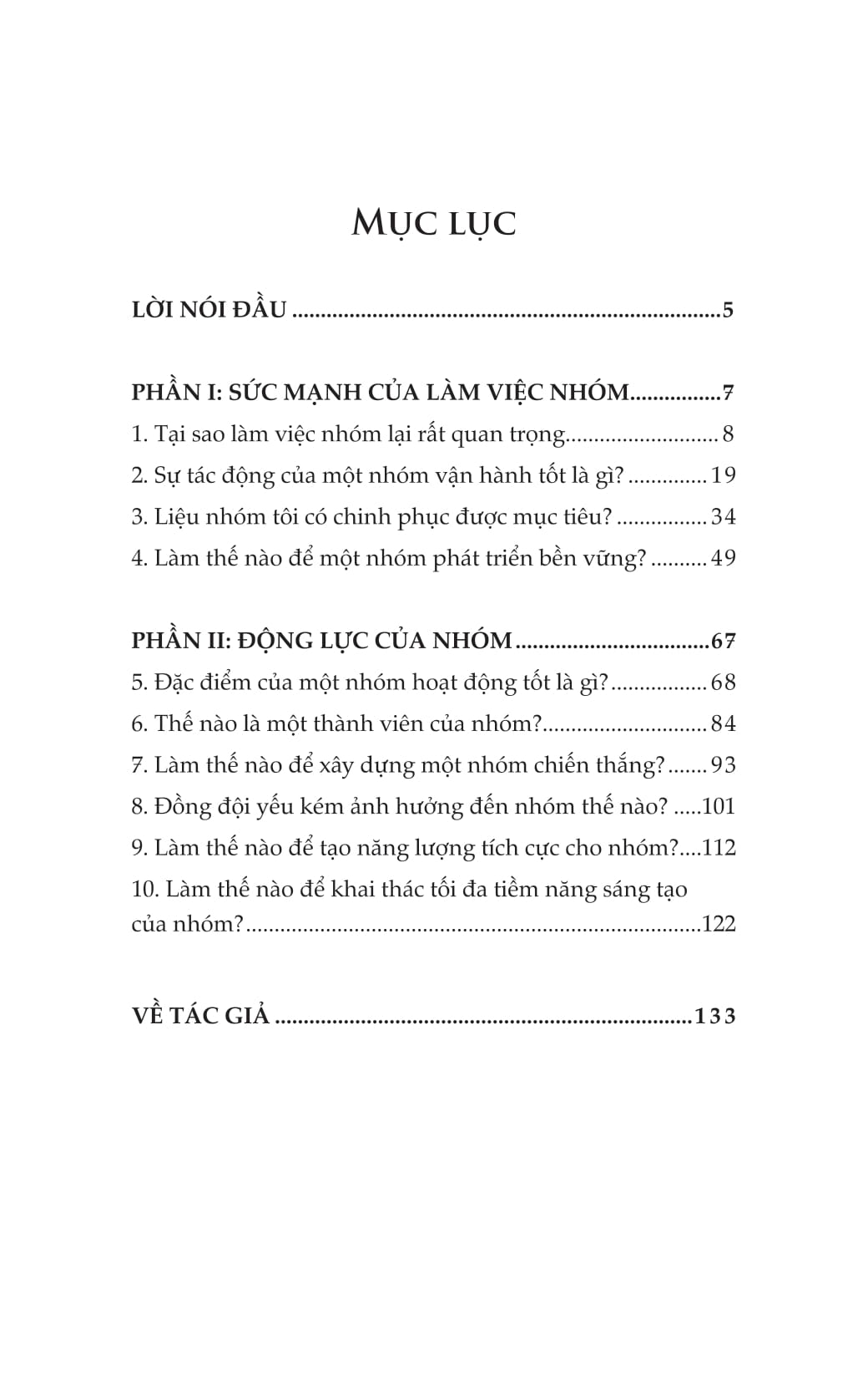 làm việc nhóm 101 - teamwork 101