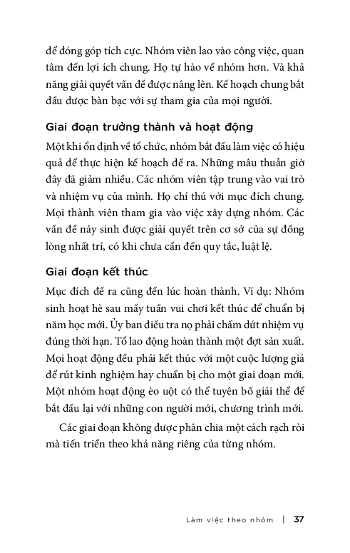 làm việc theo nhóm