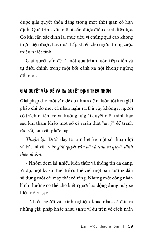 làm việc theo nhóm