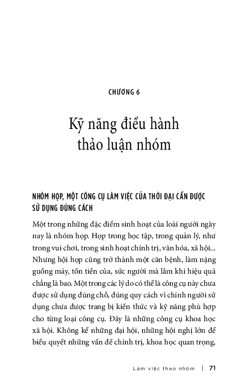 làm việc theo nhóm