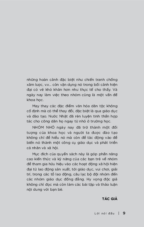 làm việc theo nhóm