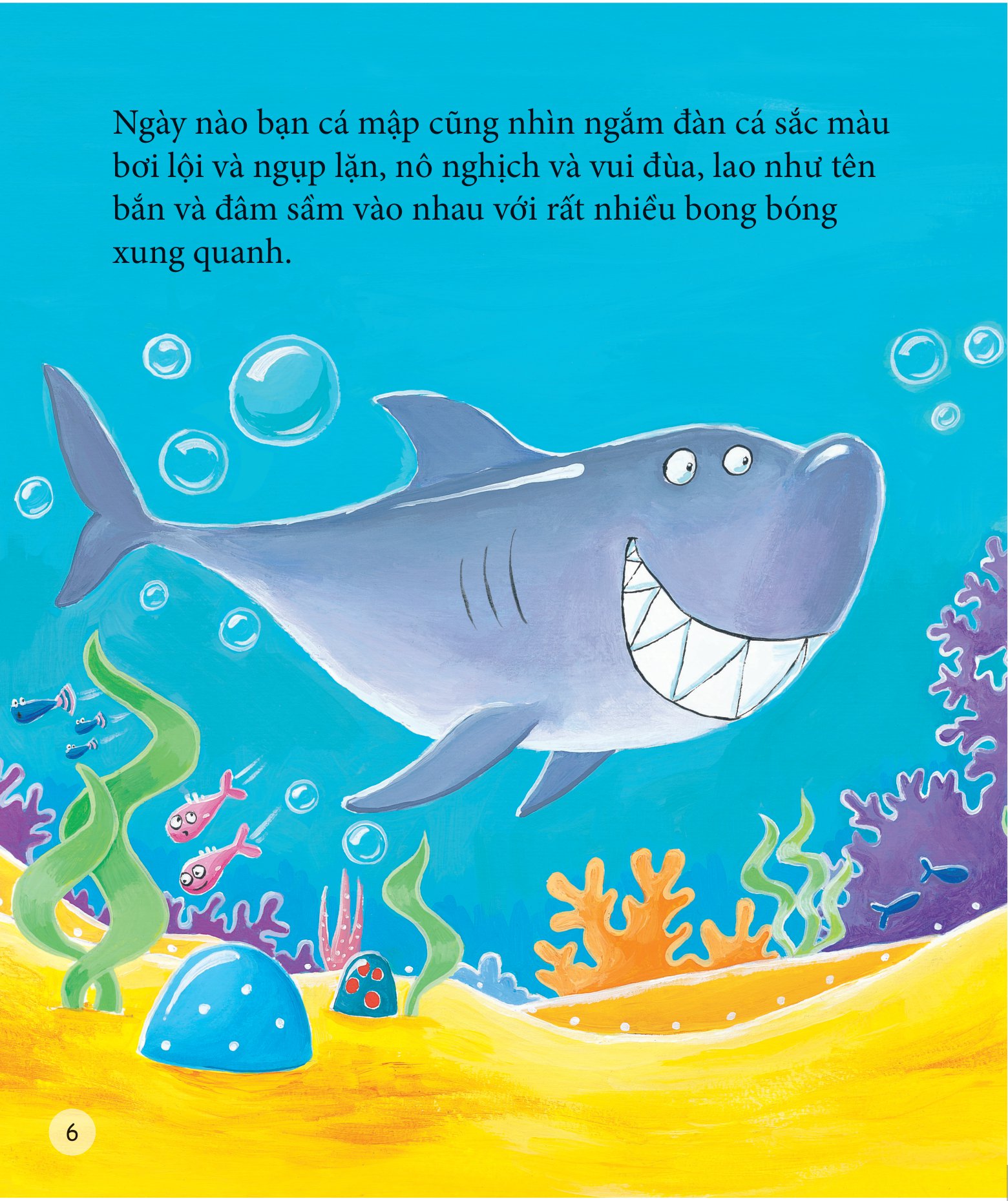 làm việc tốt không khó - cá mập hay cười