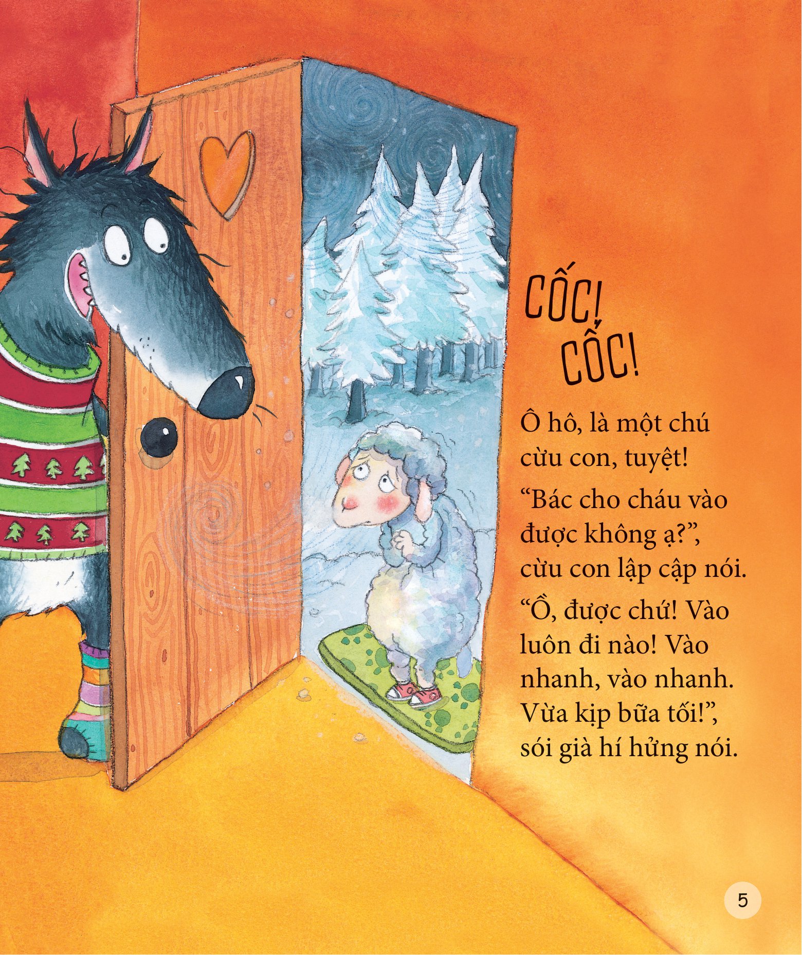 làm việc tốt không khó - sói già yêu cừu con