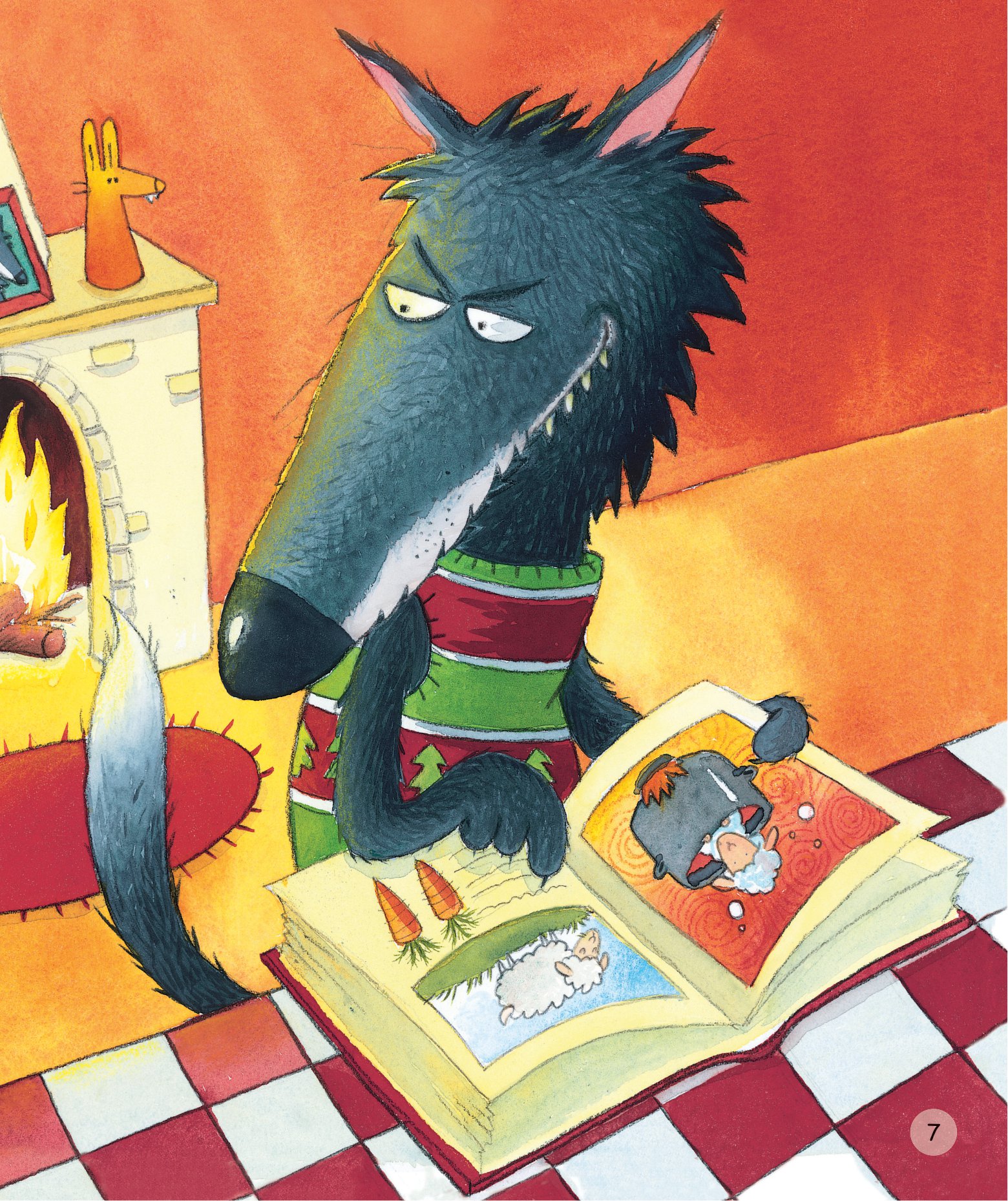 làm việc tốt không khó - sói già yêu cừu con