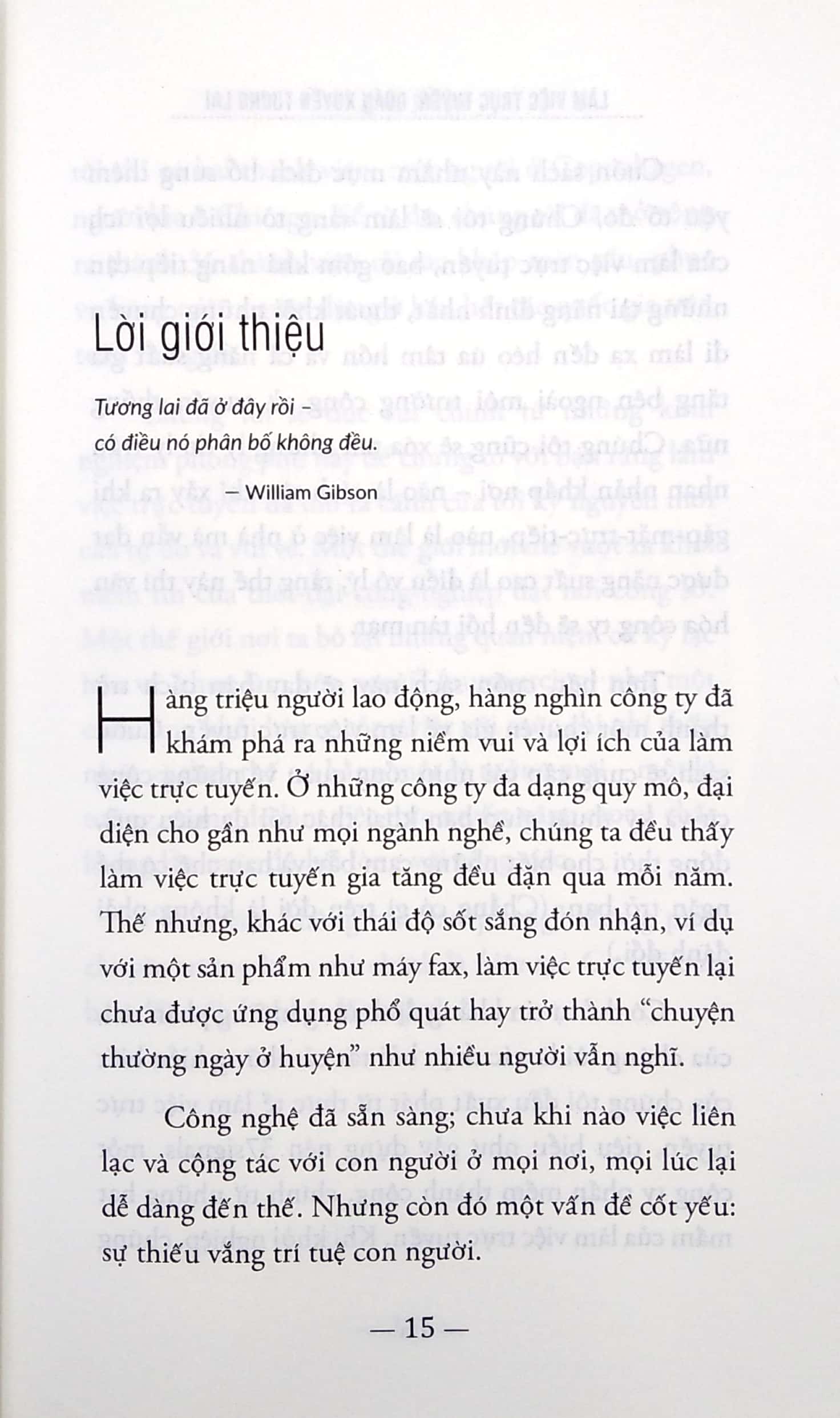 làm việc trực tuyến, quán xuyến tương lai