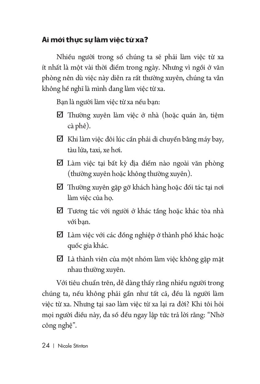 làm việc từ xa sao cho hiệu quả