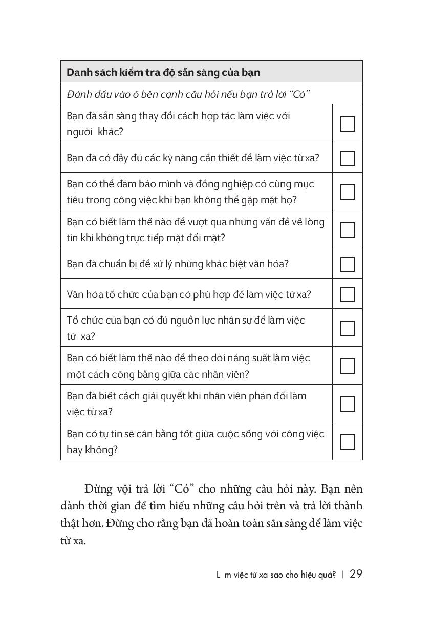 làm việc từ xa sao cho hiệu quả