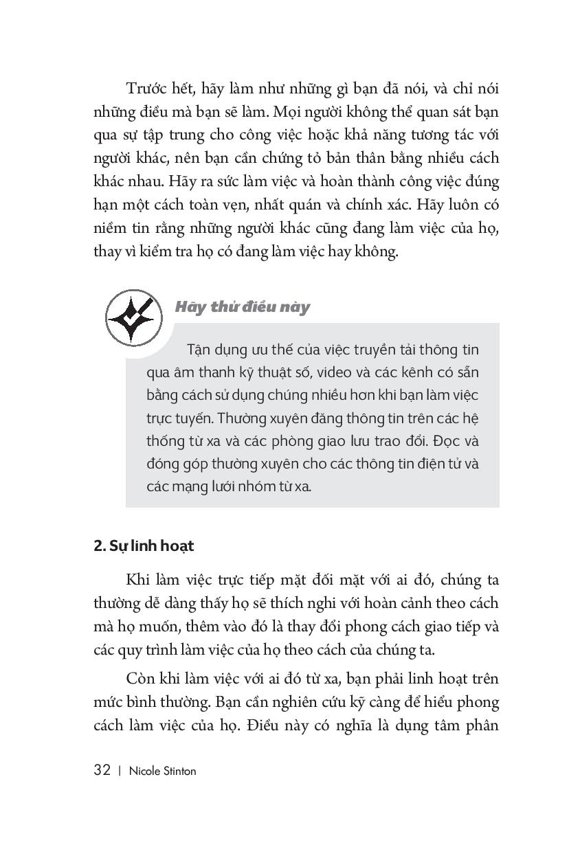 làm việc từ xa sao cho hiệu quả