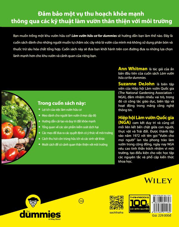 làm vườn hữu cơ for dummies