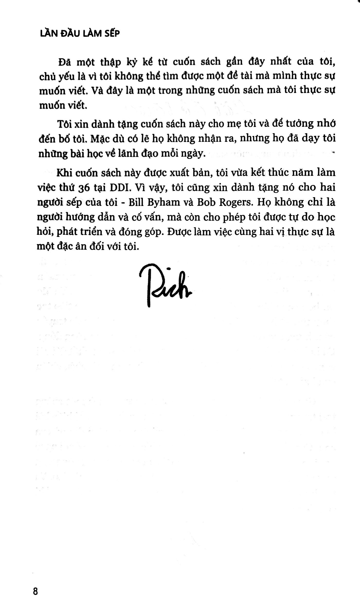 lần đầu làm sếp - your first leadership job