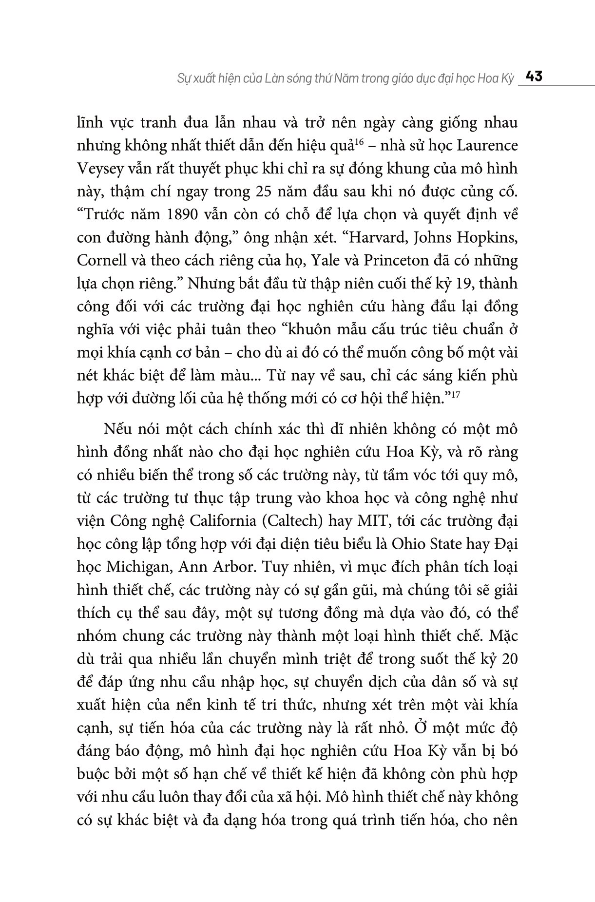 làn sóng thứ năm: giáo dục khai phóng kiểu mỹ
