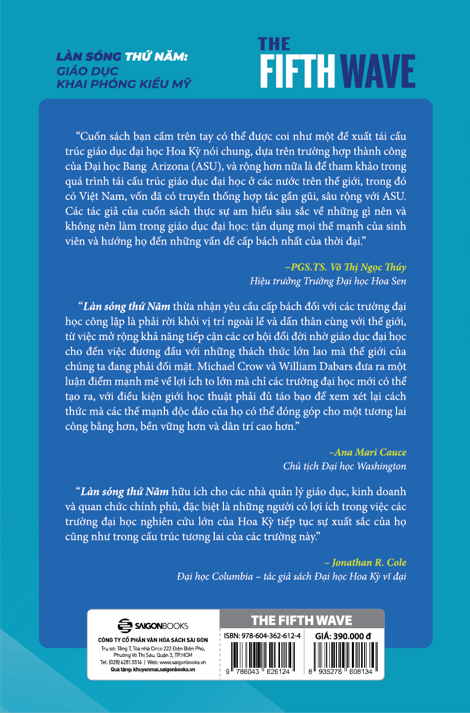 làn sóng thứ năm: giáo dục khai phóng kiểu mỹ