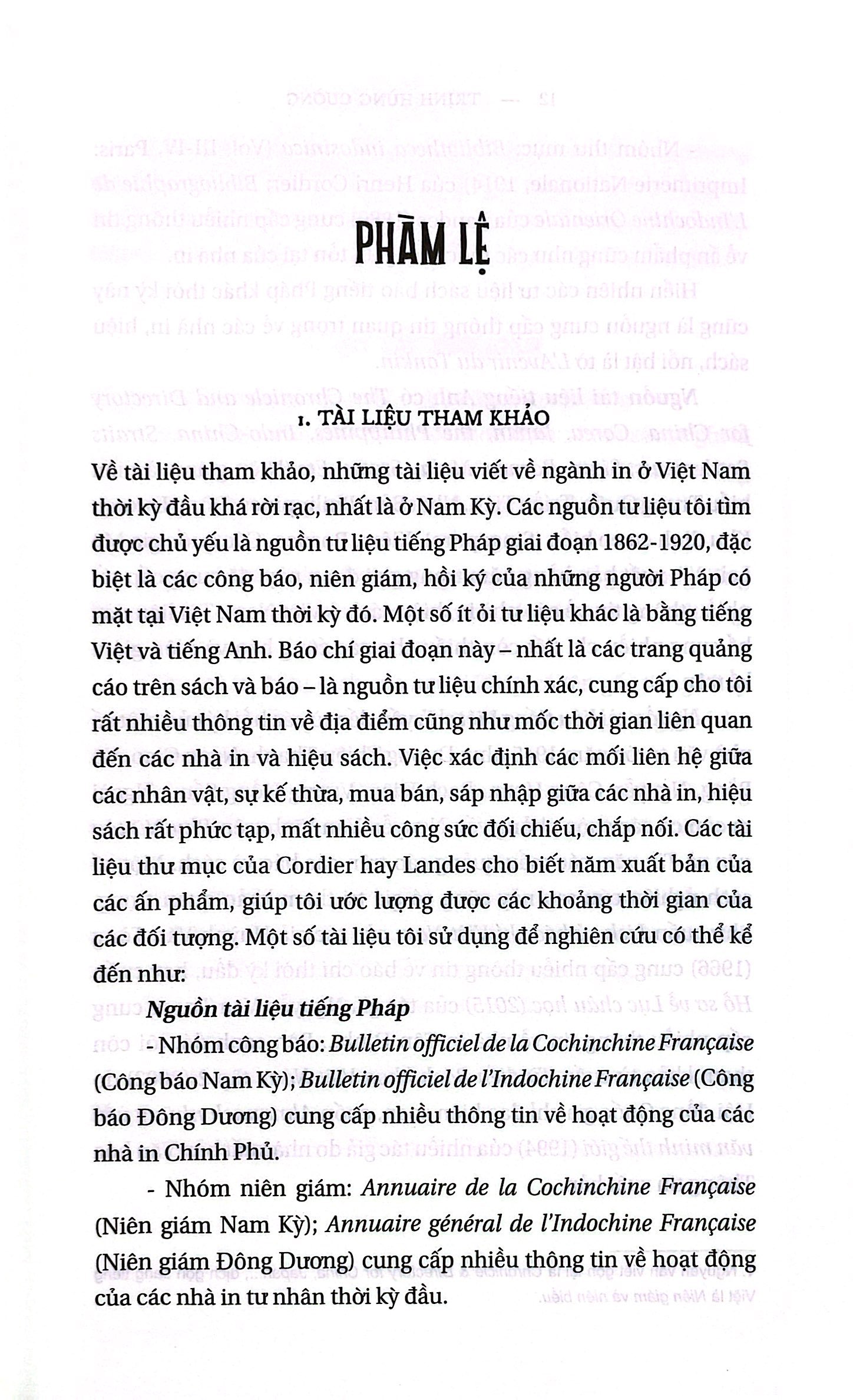 lần theo dấu chữ - thời kỳ đầu in ấn sách báo chữ latinh ở việt nam (1862-1920)