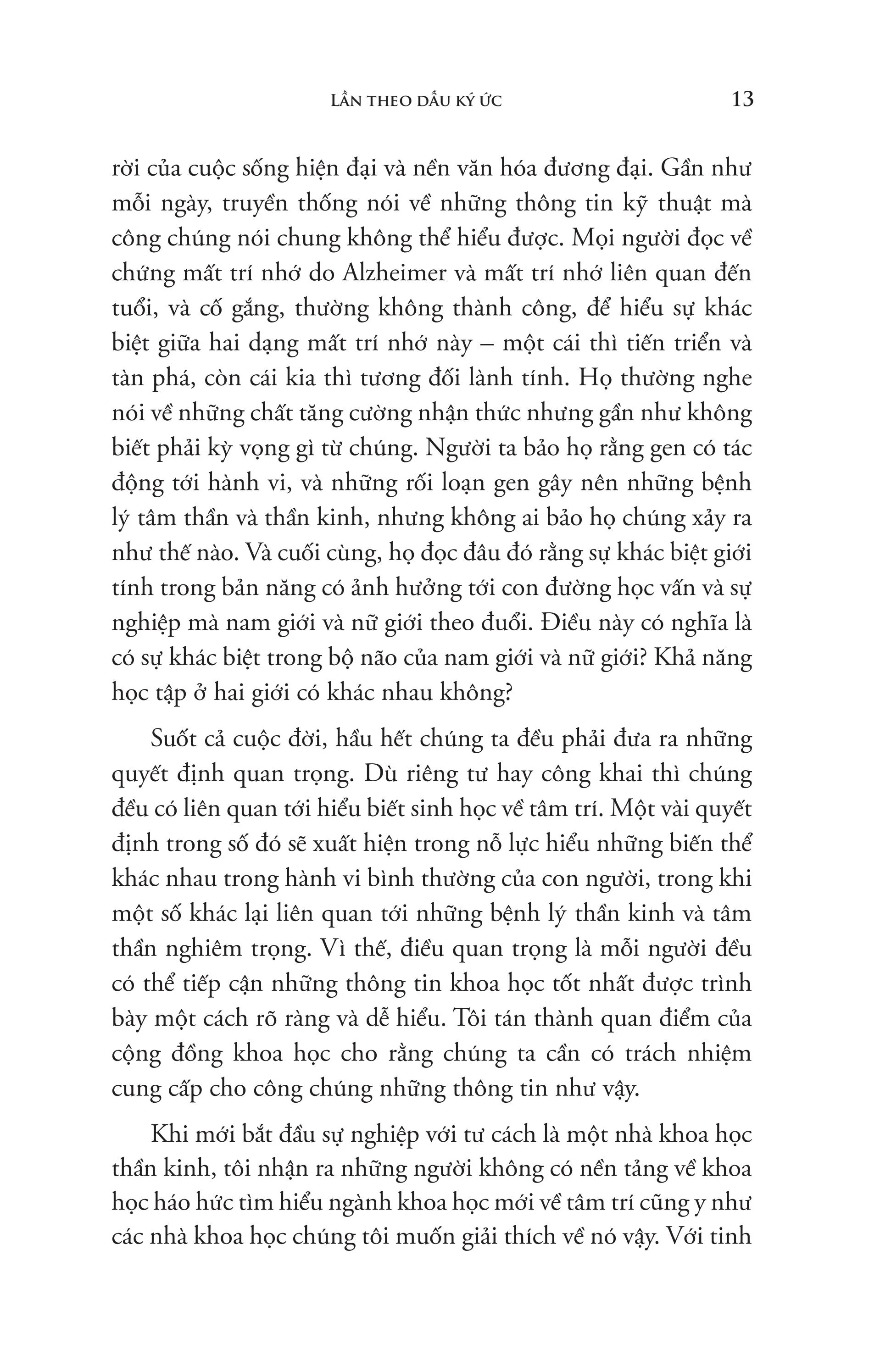 lần theo dấu ký ức - cuộc cách mạng trong ngành khoa học tâm trí