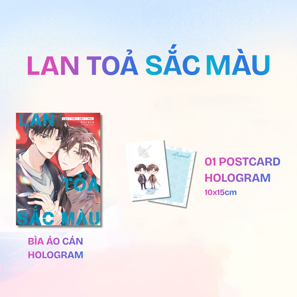 Lan Toa Sac Mau - Tang Kem Hologram Postcard