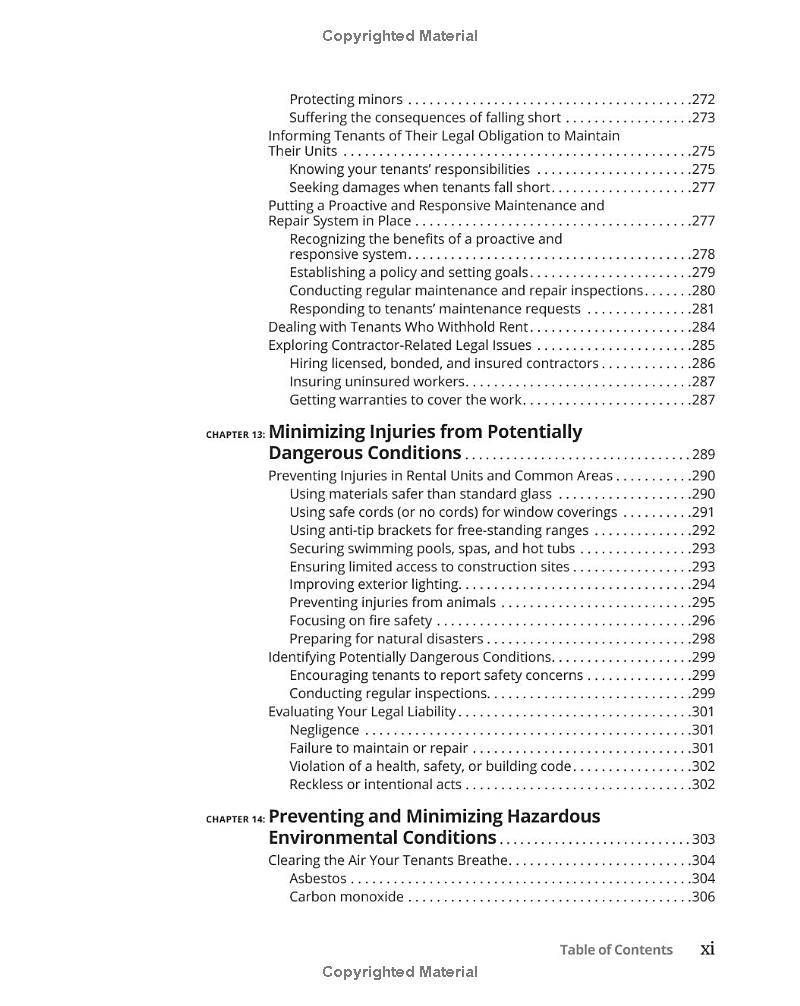 landlord's legal kit for dummies