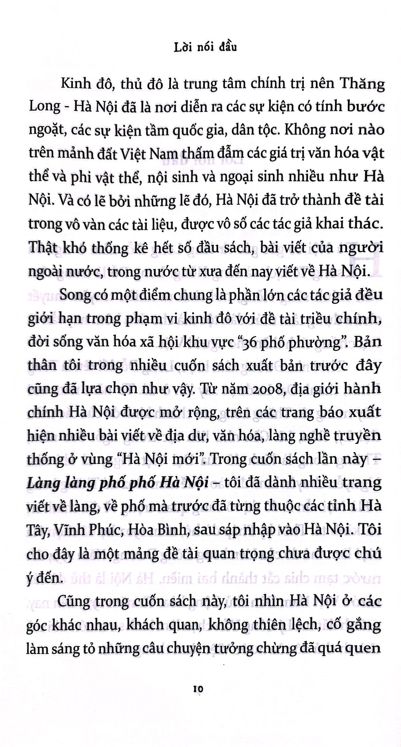 làng làng phố phố hà nội