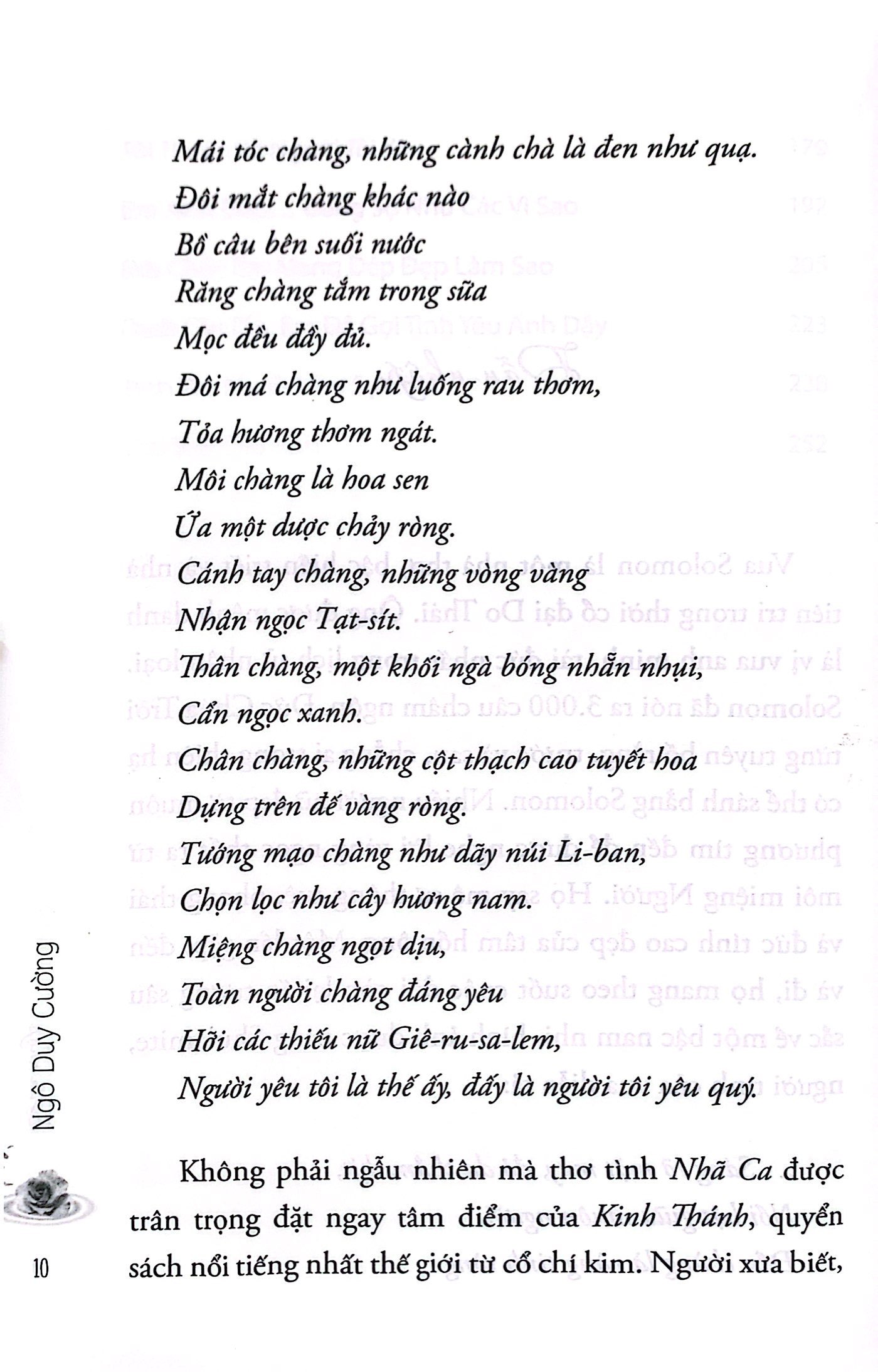 lãng mạn - giải mã thơ tình solomon