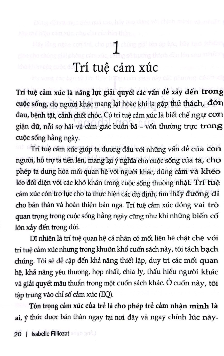 lắng nghe cảm xúc con trẻ