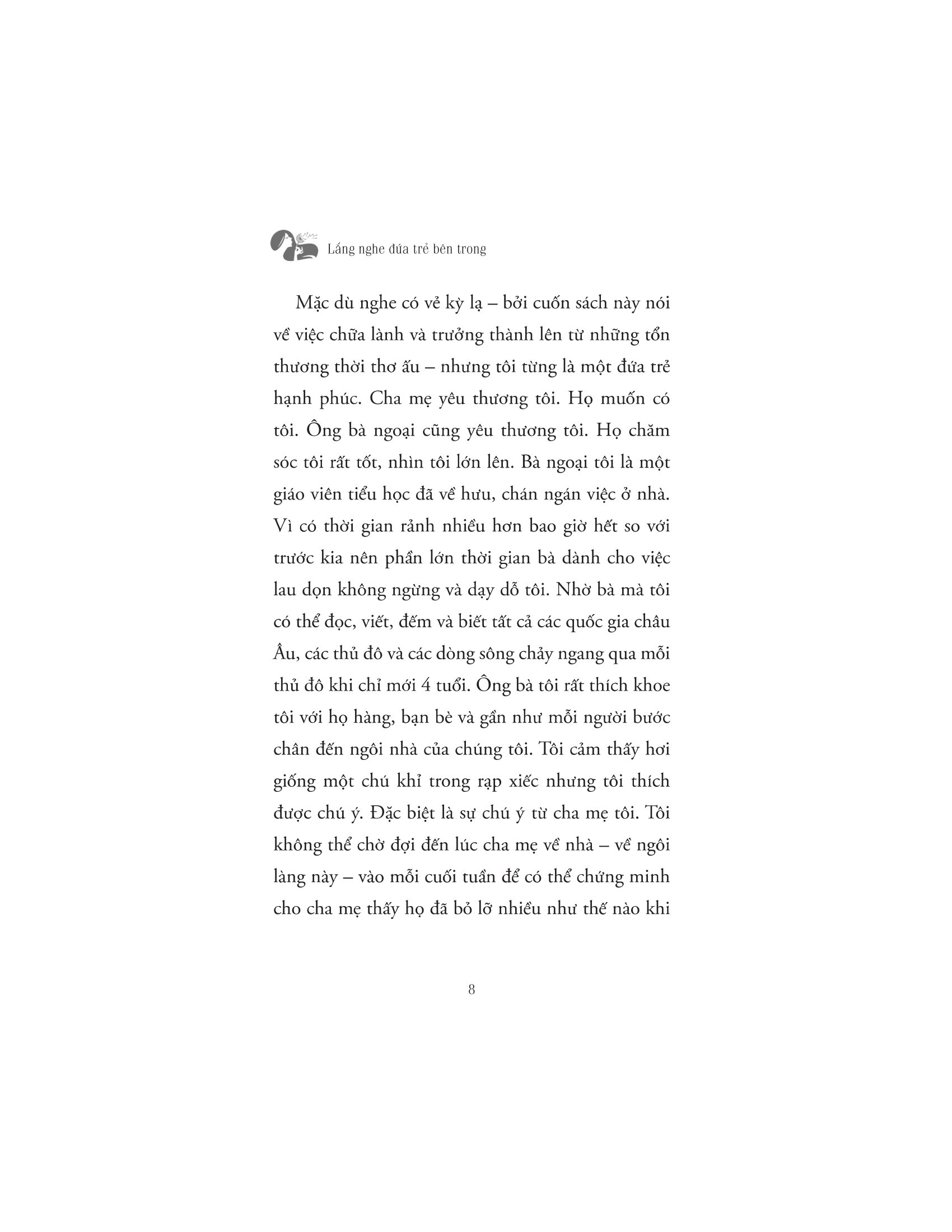 lắng nghe đứa trẻ bên trong