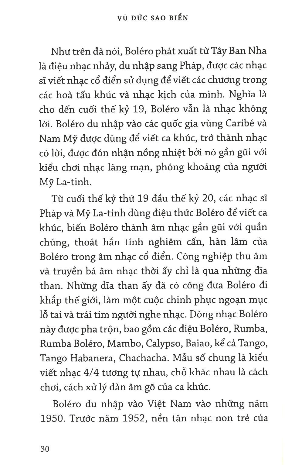 lắng nghe giai điệu bolero